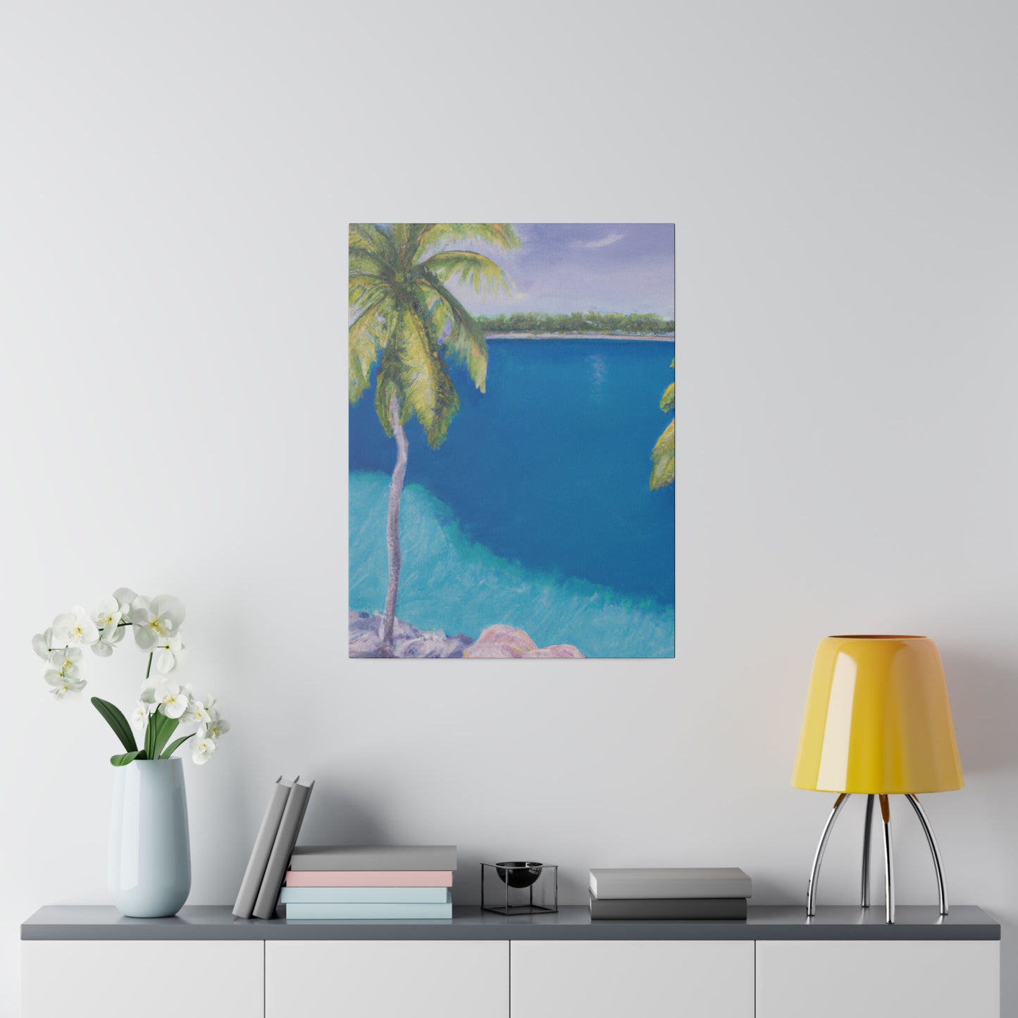 8739X - Bahamas Ocean Painting Print | Bahamas | Ocean | Beach | Poster | Home Decor | Wall Art | Canvas