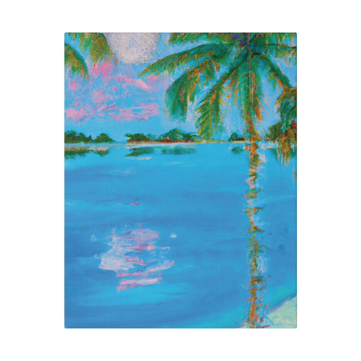 7853V - Bahamas Ocean Painting Print | Bahamas | Ocean | Beach | Poster | Home Decor | Wall Art | Canvas