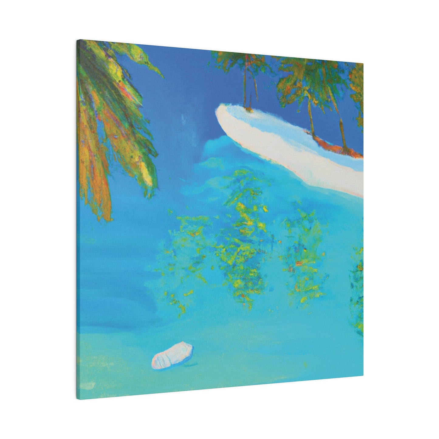 5382V - Bahamas Ocean Painting Print | Bahamas | Ocean | Beach | Poster | Home Decor | Wall Art | Canvas