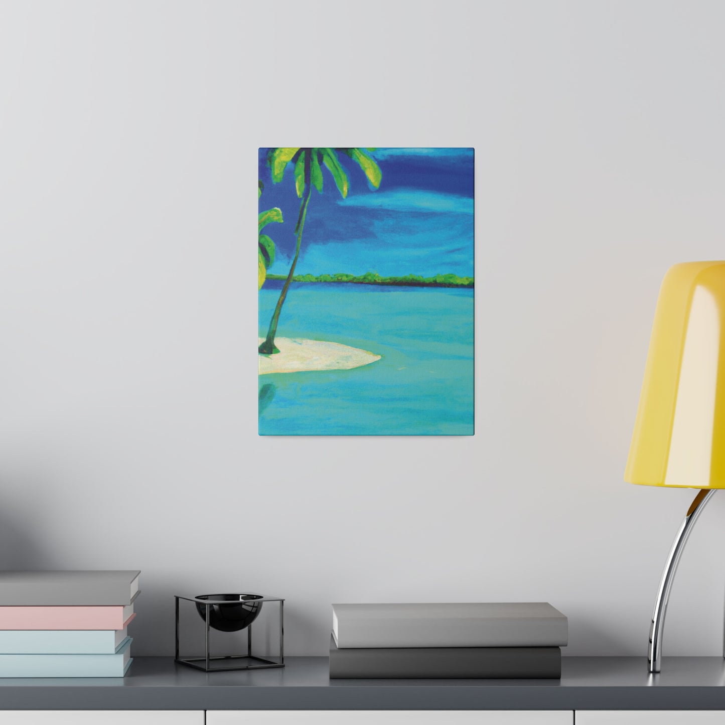 7352P - Bahamas Ocean Painting Print | Bahamas | Ocean | Beach | Poster | Home Decor | Wall Art | Canvas