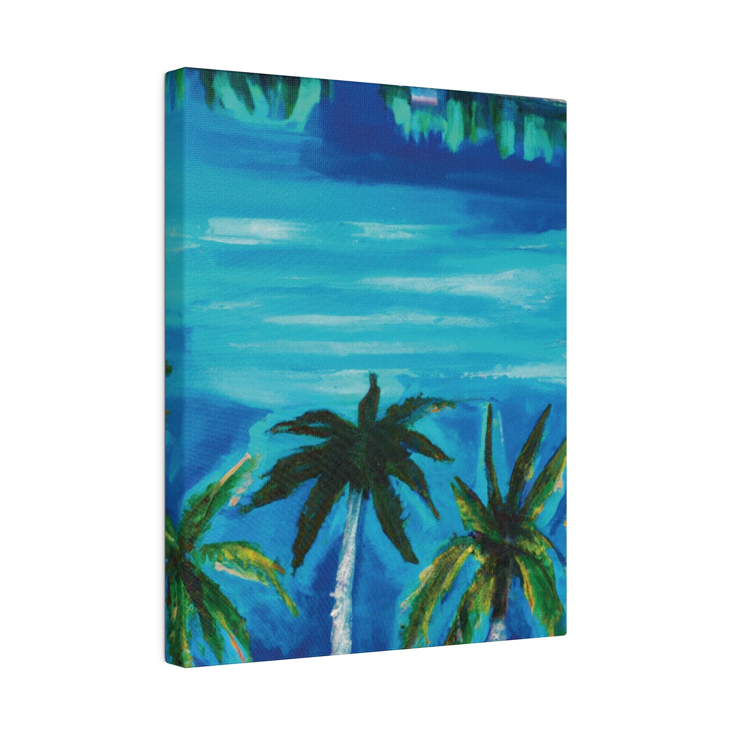 6741K - Bahamas Ocean Painting Print | Bahamas | Ocean | Beach | Poster | Home Decor | Wall Art | Canvas