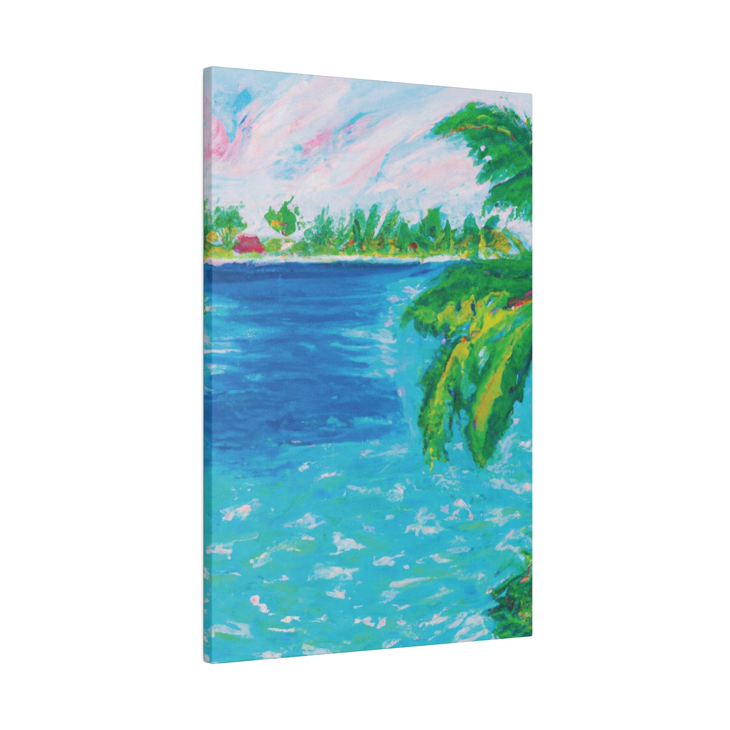 3265X - Bahamas Ocean Painting Print | Bahamas | Ocean | Beach | Poster | Home Decor | Wall Art | Canvas