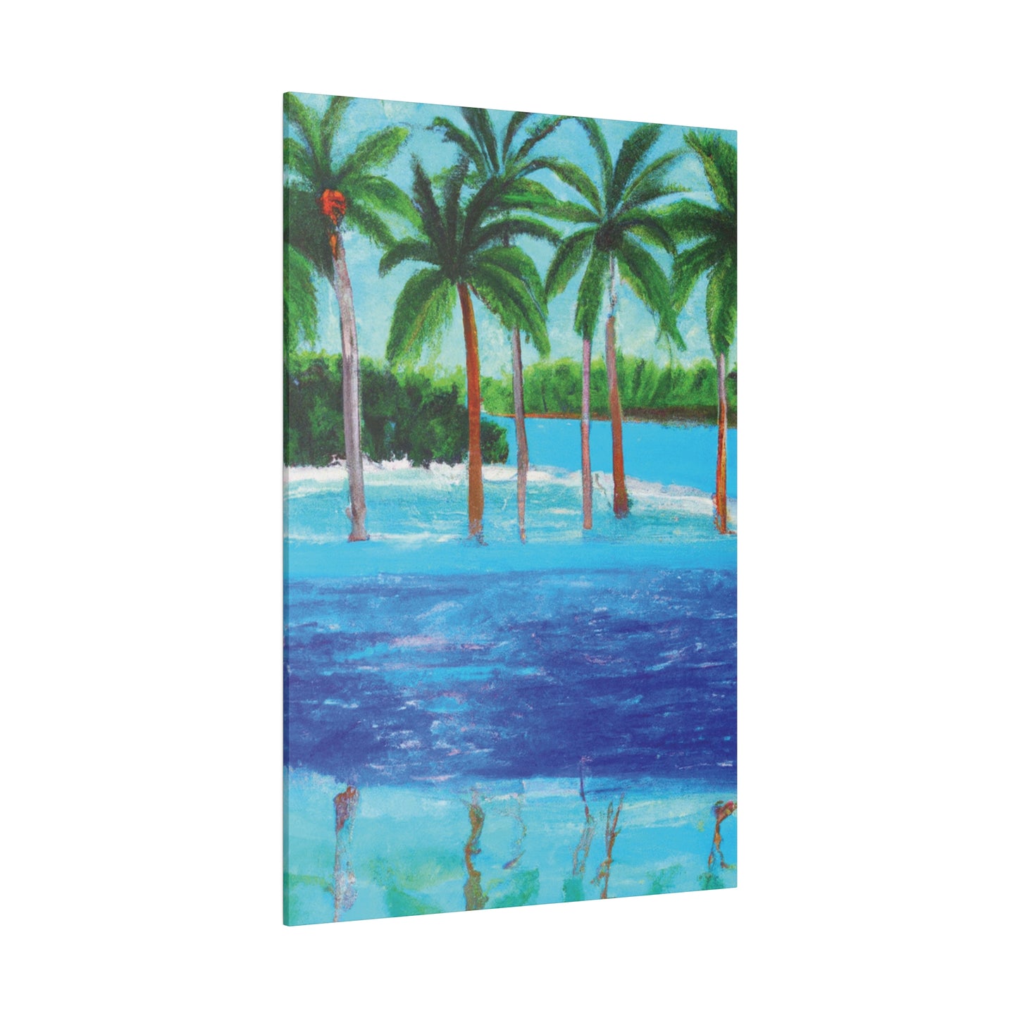 4563X - Bahamas Ocean Painting Print | Bahamas | Ocean | Beach | Poster | Home Decor | Wall Art | Canvas