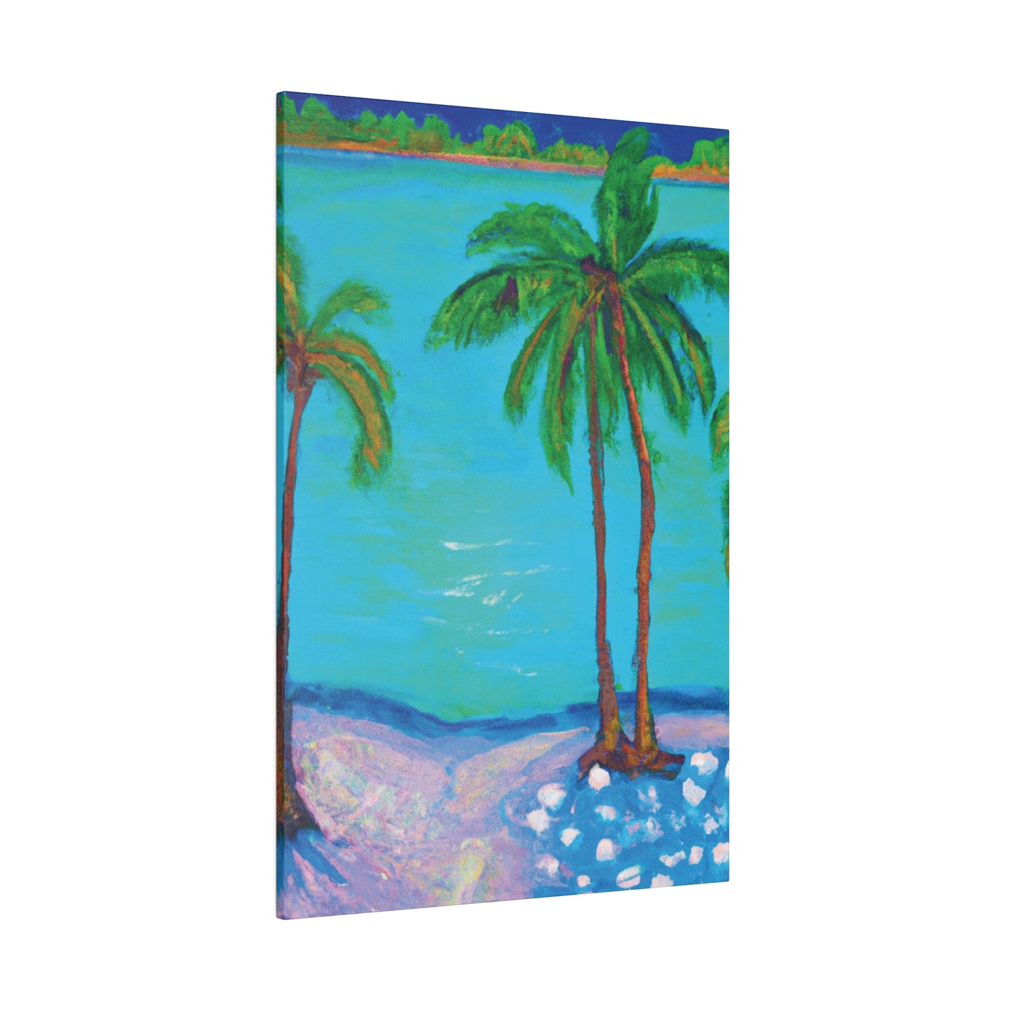 5029K - Bahamas Ocean Painting Print | Bahamas | Ocean | Beach | Poster | Home Decor | Wall Art | Canvas