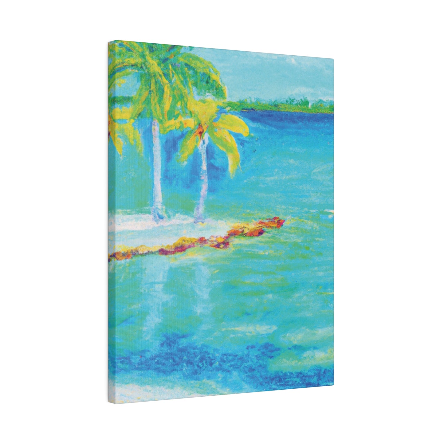 4444R - Bahamas Ocean Painting Print | Bahamas | Ocean | Beach | Poster | Home Decor | Wall Art | Canvas