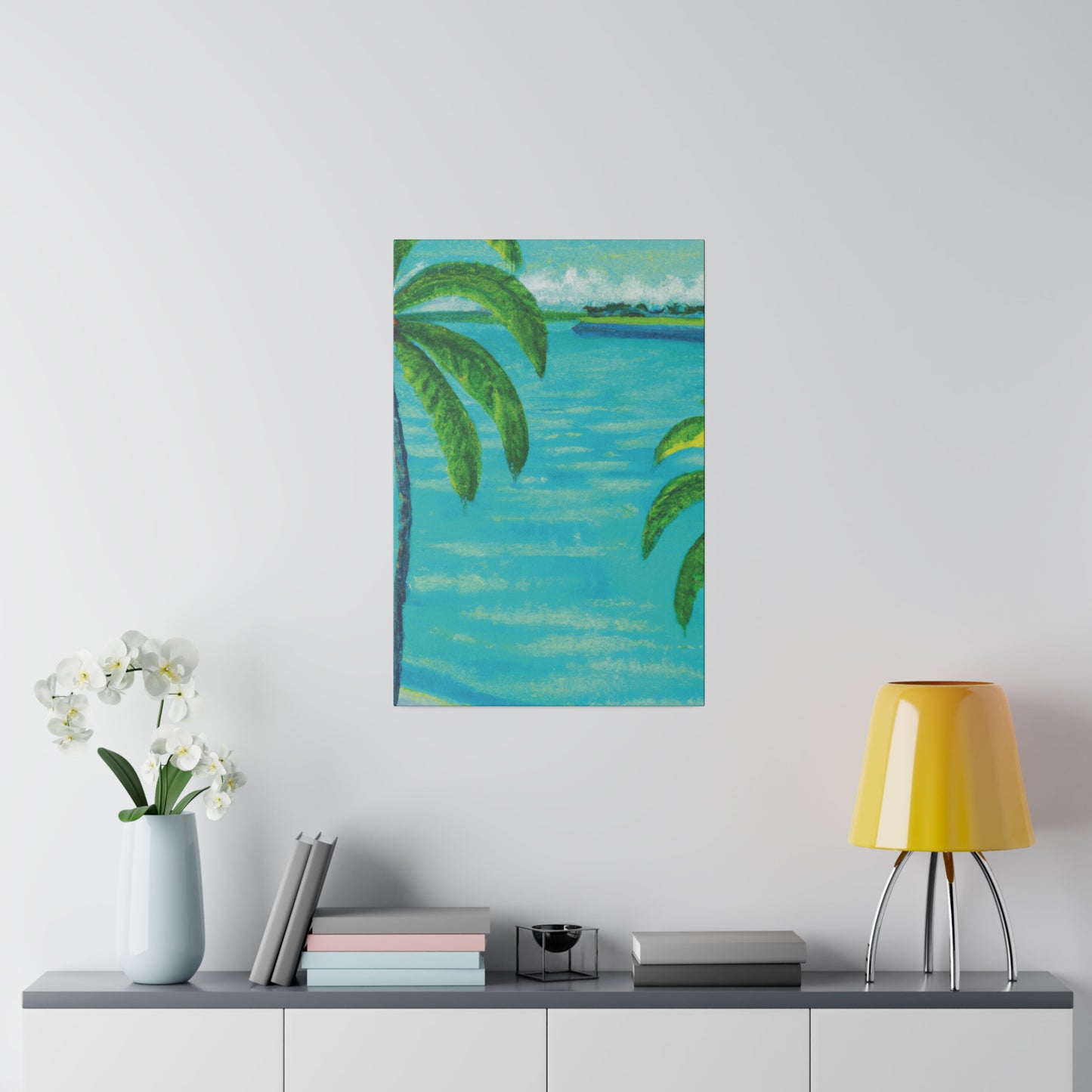 3184O - Bahamas Ocean Painting Print | Bahamas | Ocean | Beach | Poster | Home Decor | Wall Art | Canvas