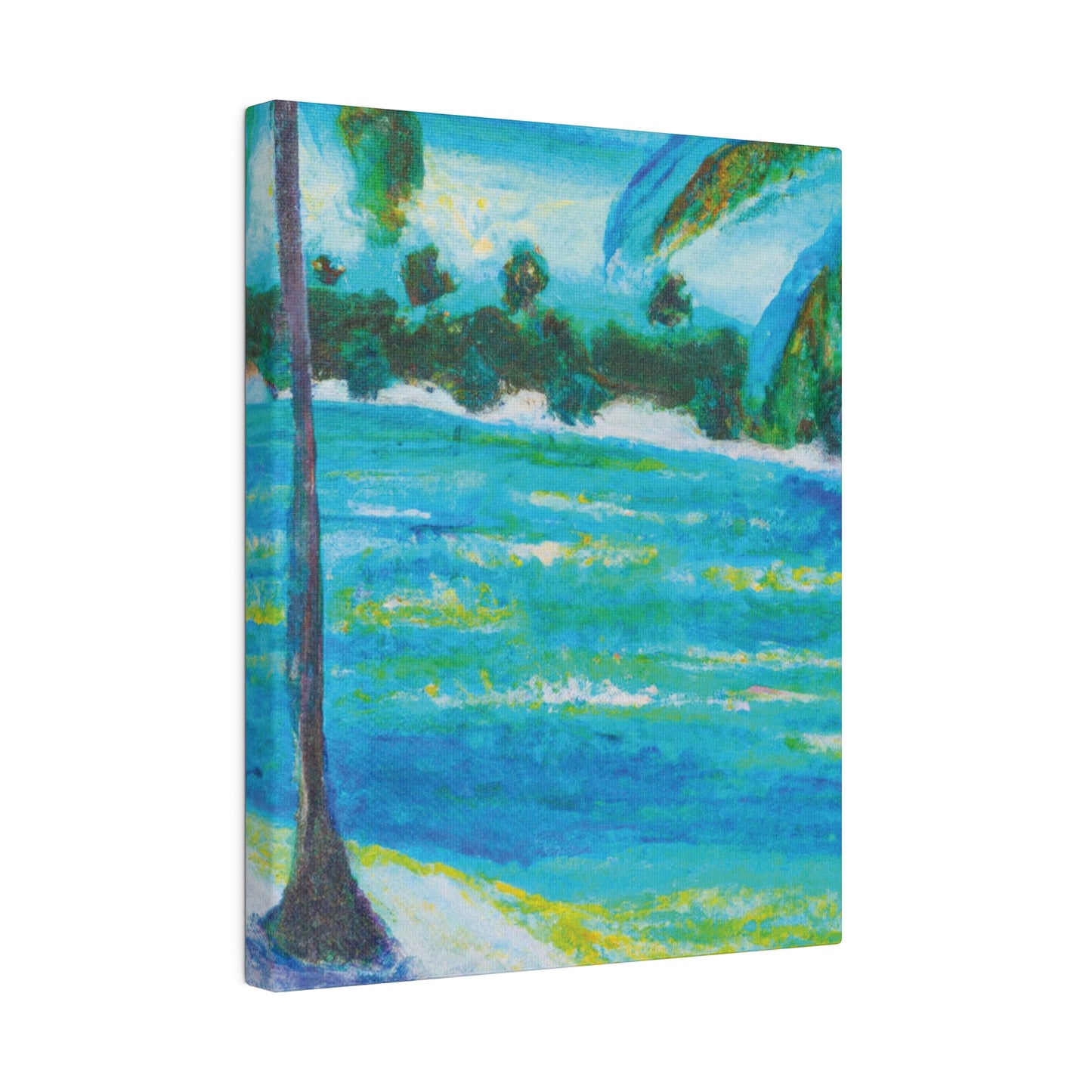 5874R - Bahamas Ocean Painting Print | Bahamas | Ocean | Beach | Poster | Home Decor | Wall Art | Canvas