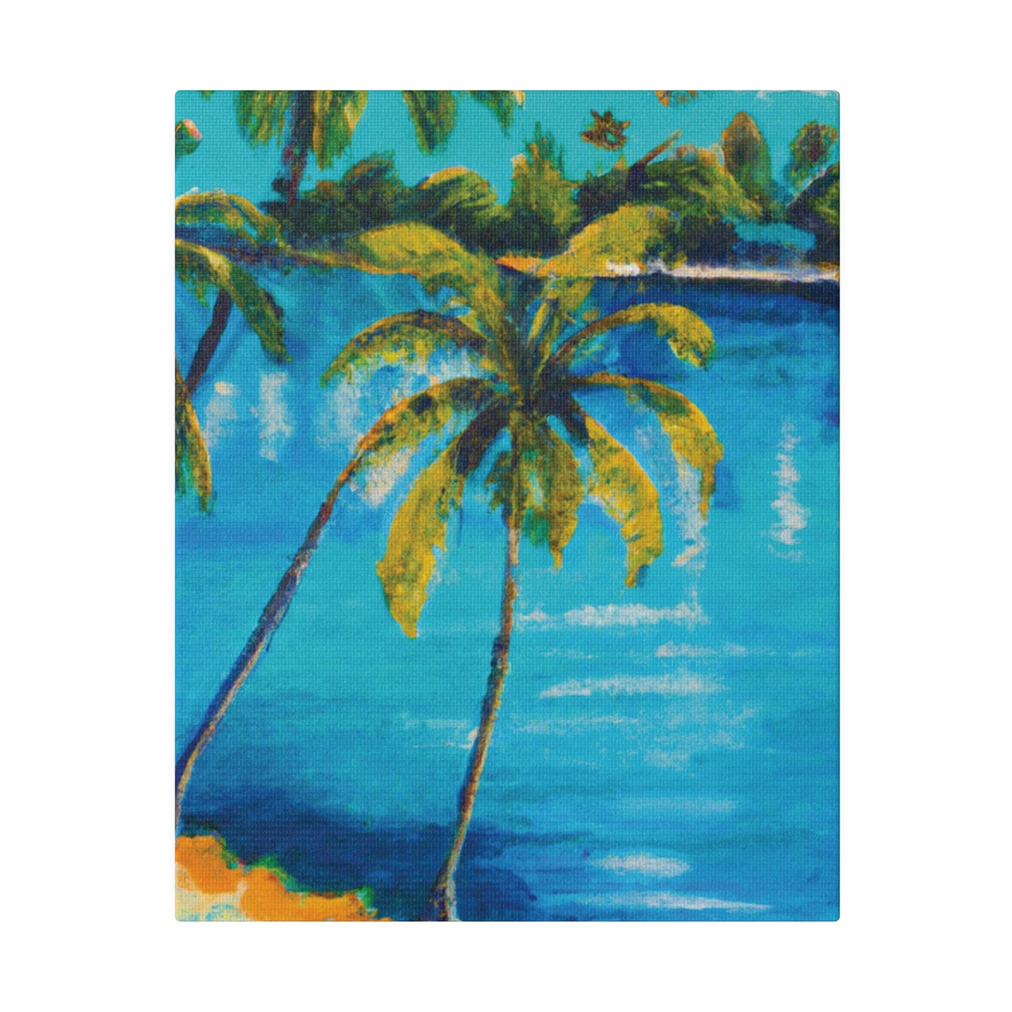 856Y - Bahamas Ocean Painting Print | Bahamas | Ocean | Beach | Poster | Home Decor | Wall Art | Canvas