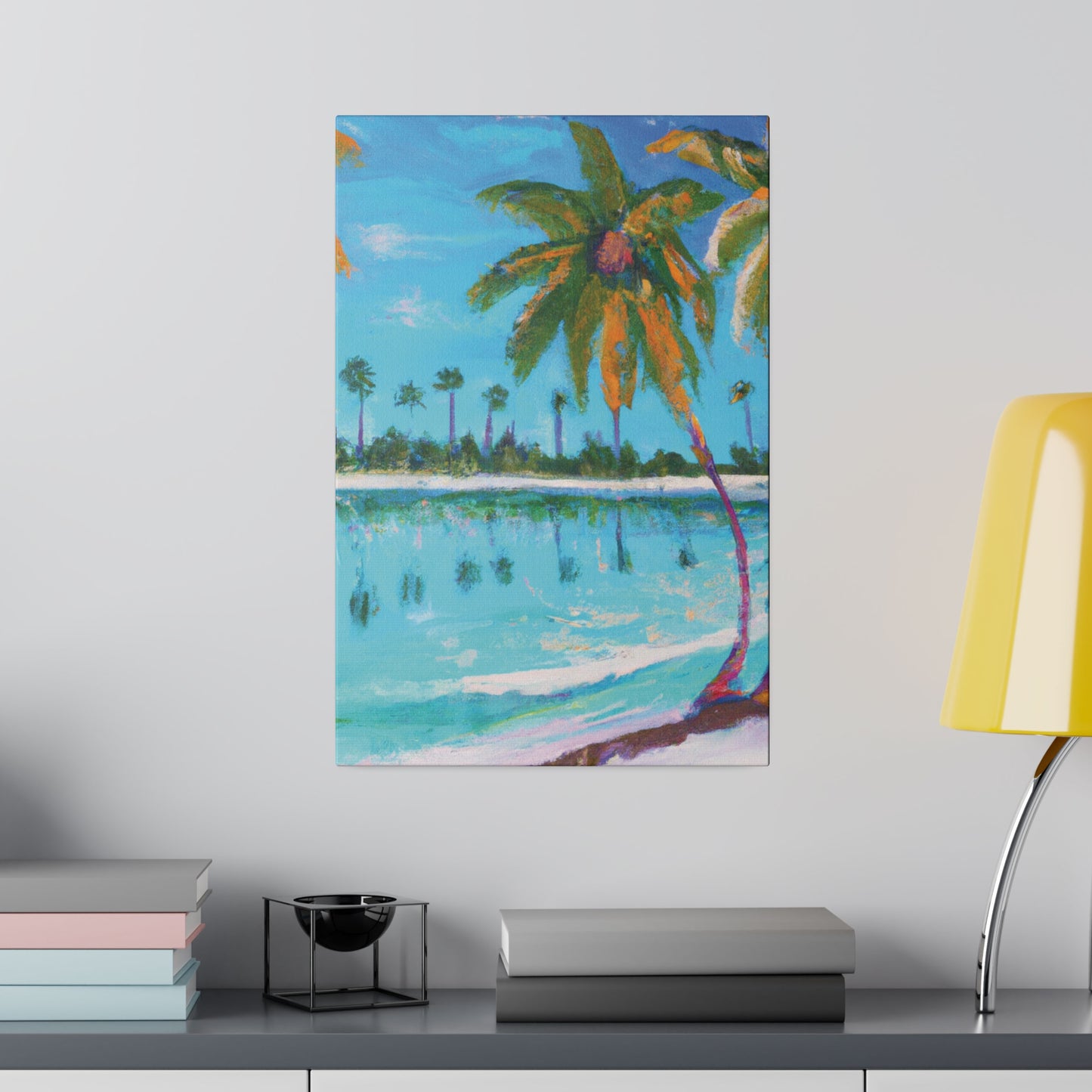 8723S - Bahamas Ocean Painting Print | Bahamas | Ocean | Beach | Poster | Home Decor | Wall Art | Canvas
