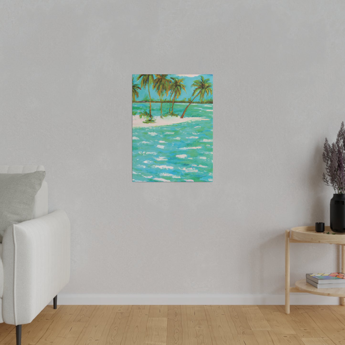 1193C - Bahamas Ocean Painting Print | Bahamas | Ocean | Beach | Poster | Home Decor | Wall Art | Canvas