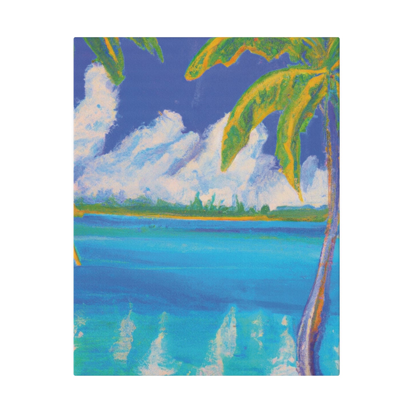 3054I - Bahamas Ocean Painting Print | Bahamas | Ocean | Beach | Poster | Home Decor | Wall Art | Canvas