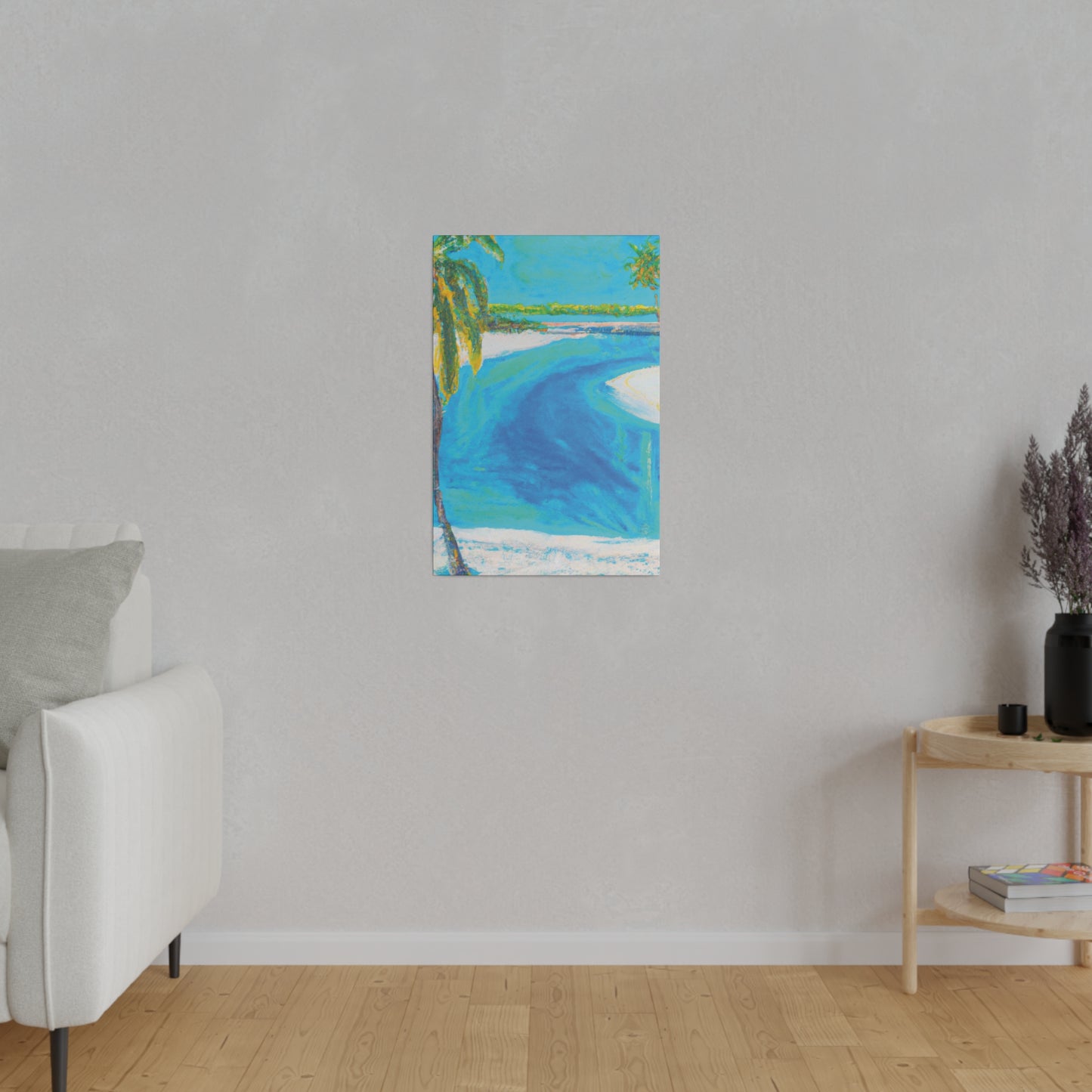 9106H - Bahamas Ocean Painting Print | Bahamas | Ocean | Beach | Poster | Home Decor | Wall Art | Canvas