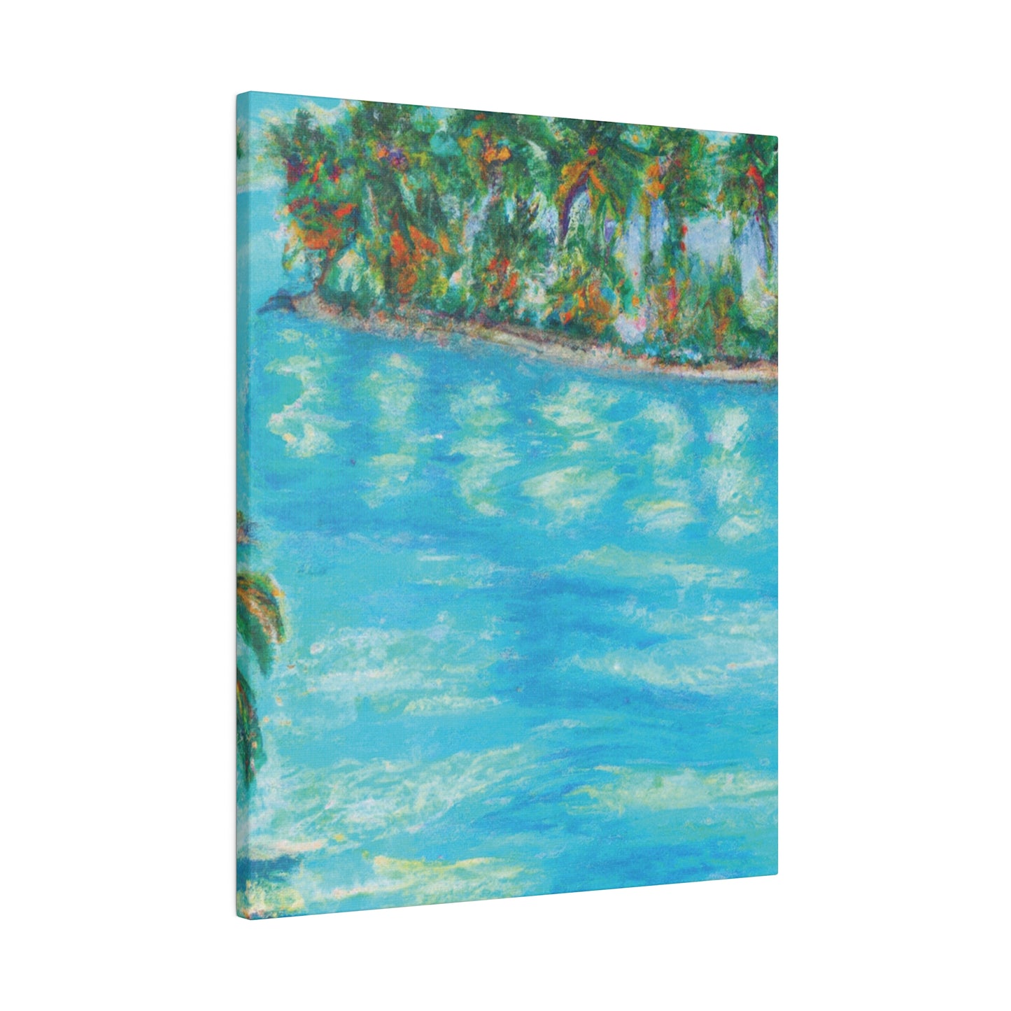 8625Q - Bahamas Ocean Painting Print | Bahamas | Ocean | Beach | Poster | Home Decor | Wall Art | Canvas