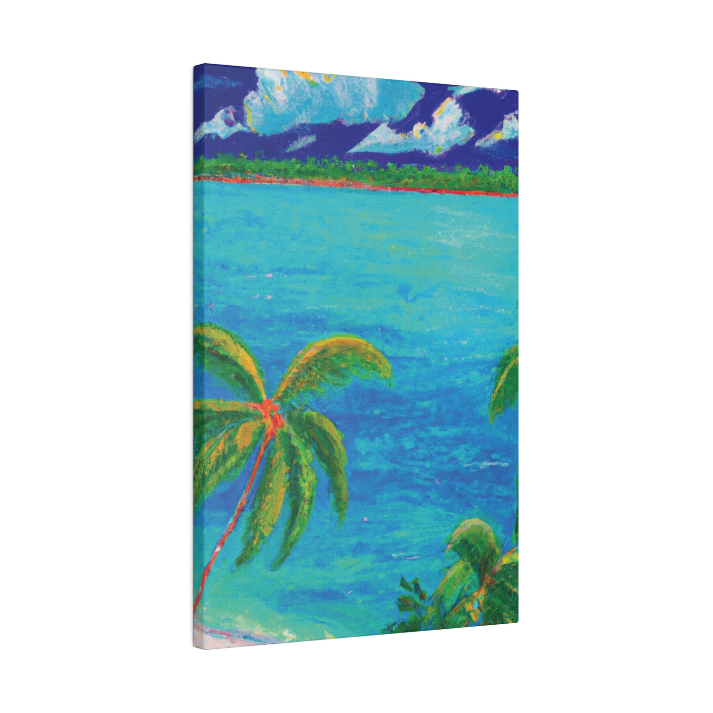 5654U - Bahamas Ocean Painting Print | Bahamas | Ocean | Beach | Poster | Home Decor | Wall Art | Canvas