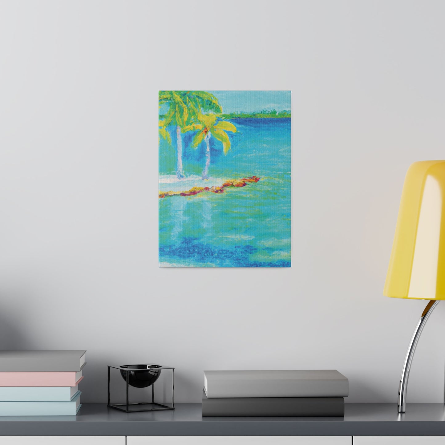 4444R - Bahamas Ocean Painting Print | Bahamas | Ocean | Beach | Poster | Home Decor | Wall Art | Canvas