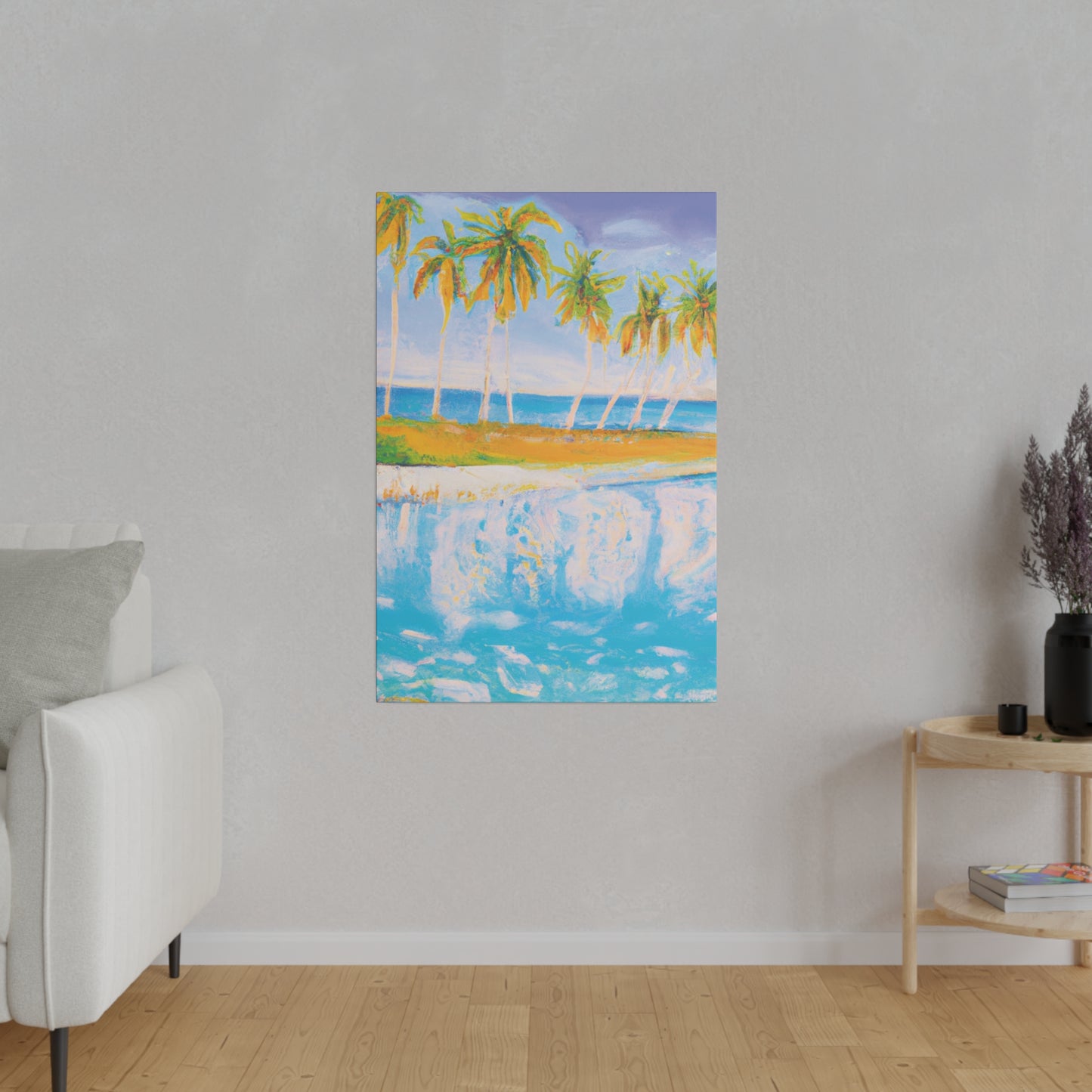 4904O - Bahamas Ocean Painting Print | Bahamas | Ocean | Beach | Poster | Home Decor | Wall Art | Canvas