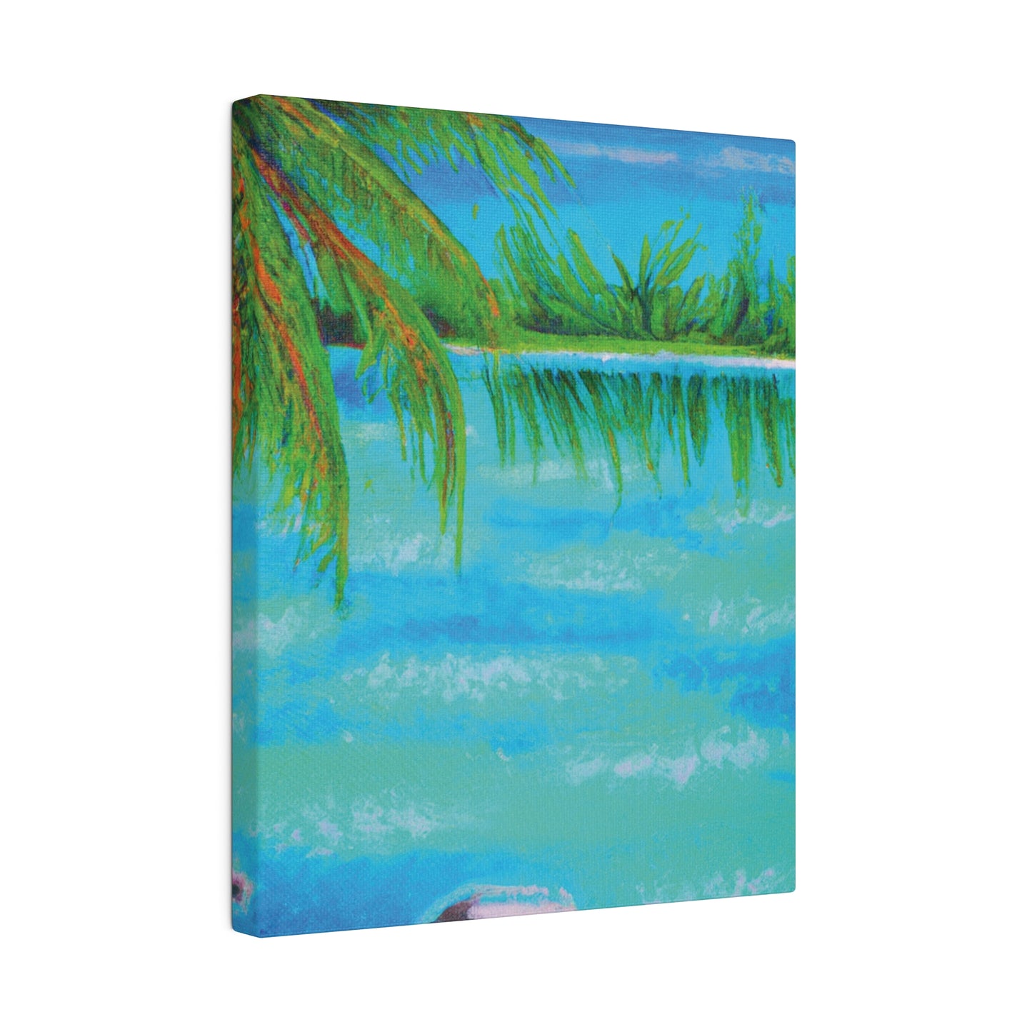 5279Q - Bahamas Ocean Painting Print | Bahamas | Ocean | Beach | Poster | Home Decor | Wall Art | Canvas