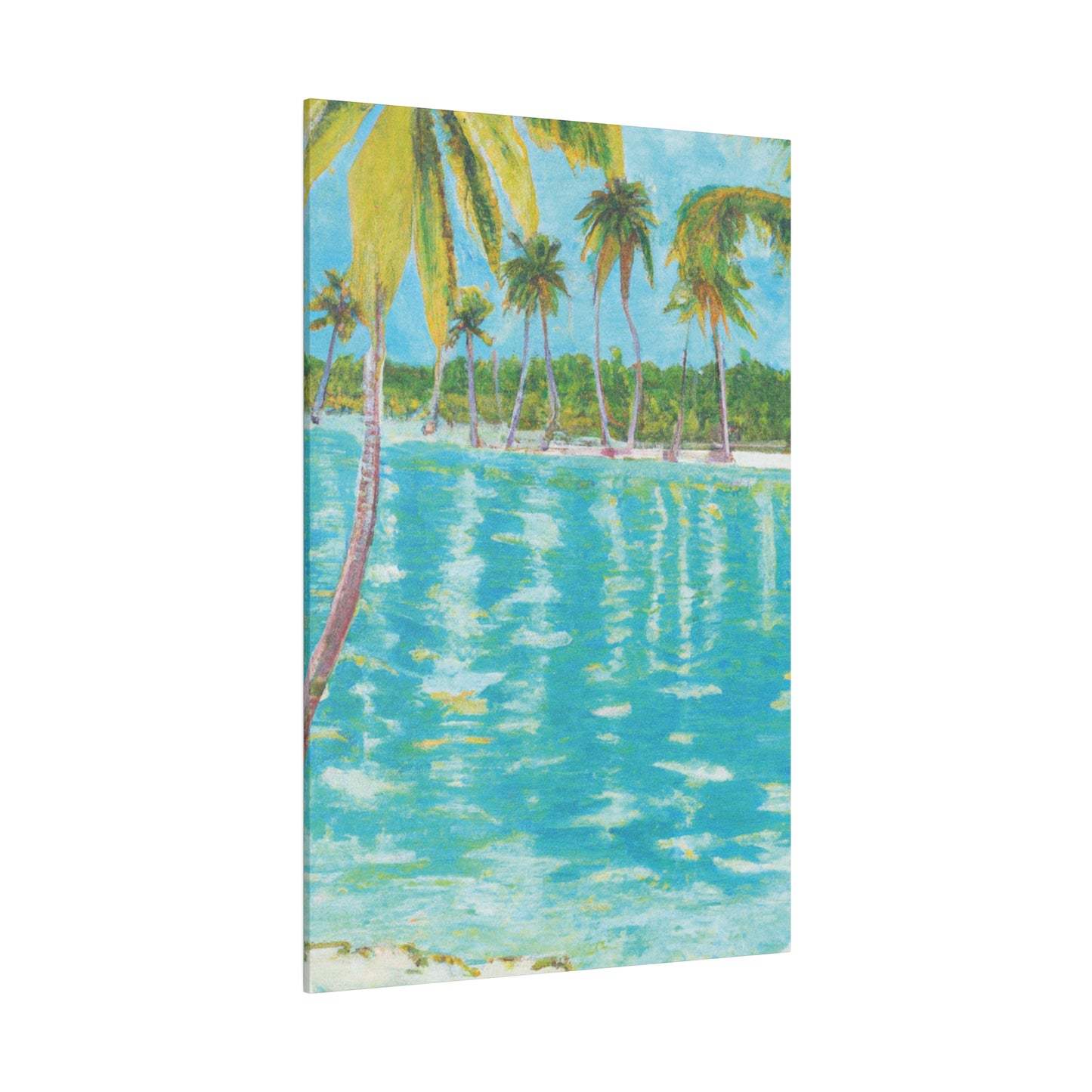 8537R - Bahamas Ocean Painting Print | Bahamas | Ocean | Beach | Poster | Home Decor | Wall Art | Canvas