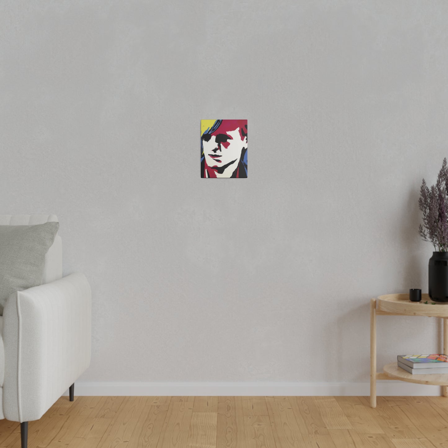 8246E - Rockstar Painting Print | Face | Abstract | Poster | Home Decor | Wall Art | Music Art | Canvas