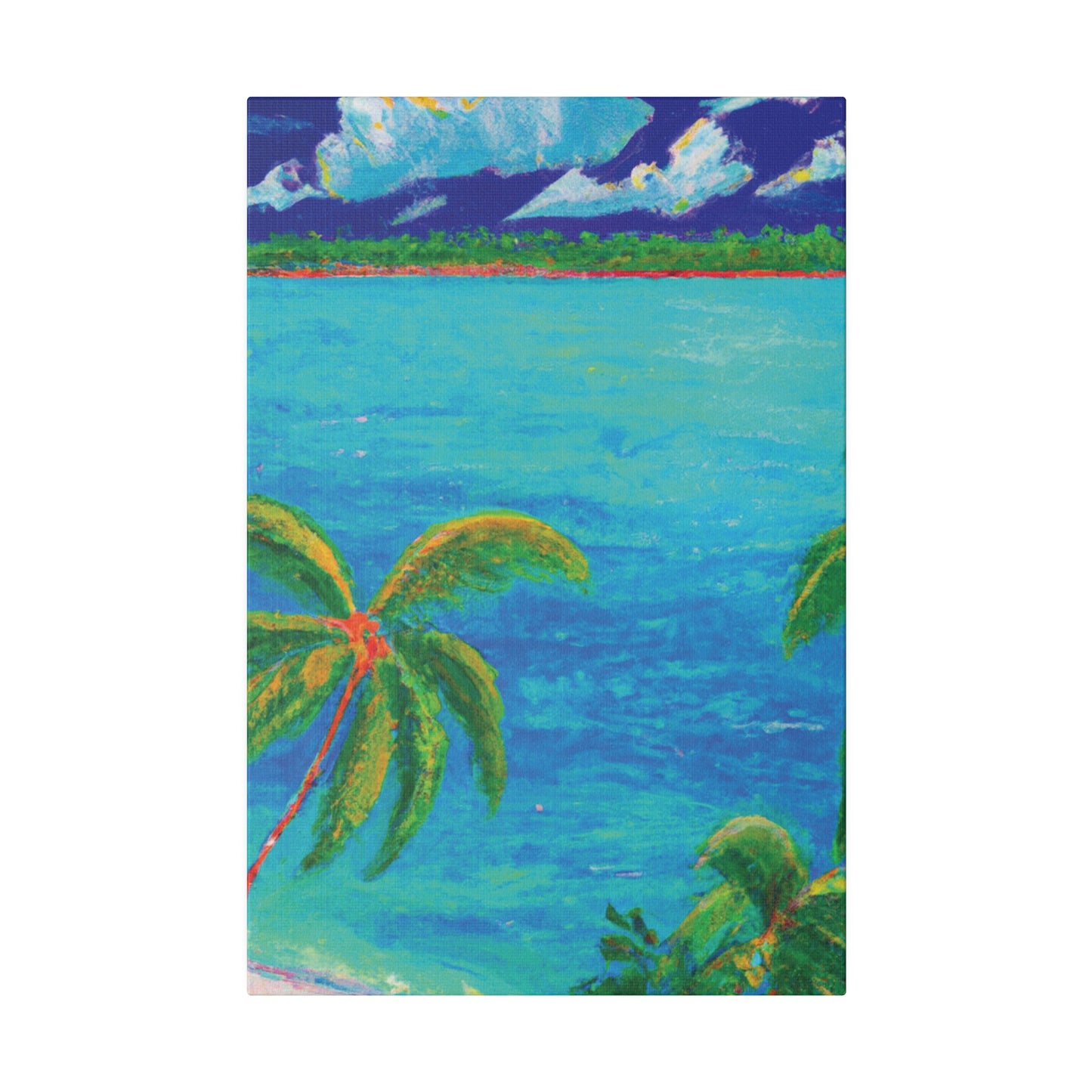 5654U - Bahamas Ocean Painting Print | Bahamas | Ocean | Beach | Poster | Home Decor | Wall Art | Canvas