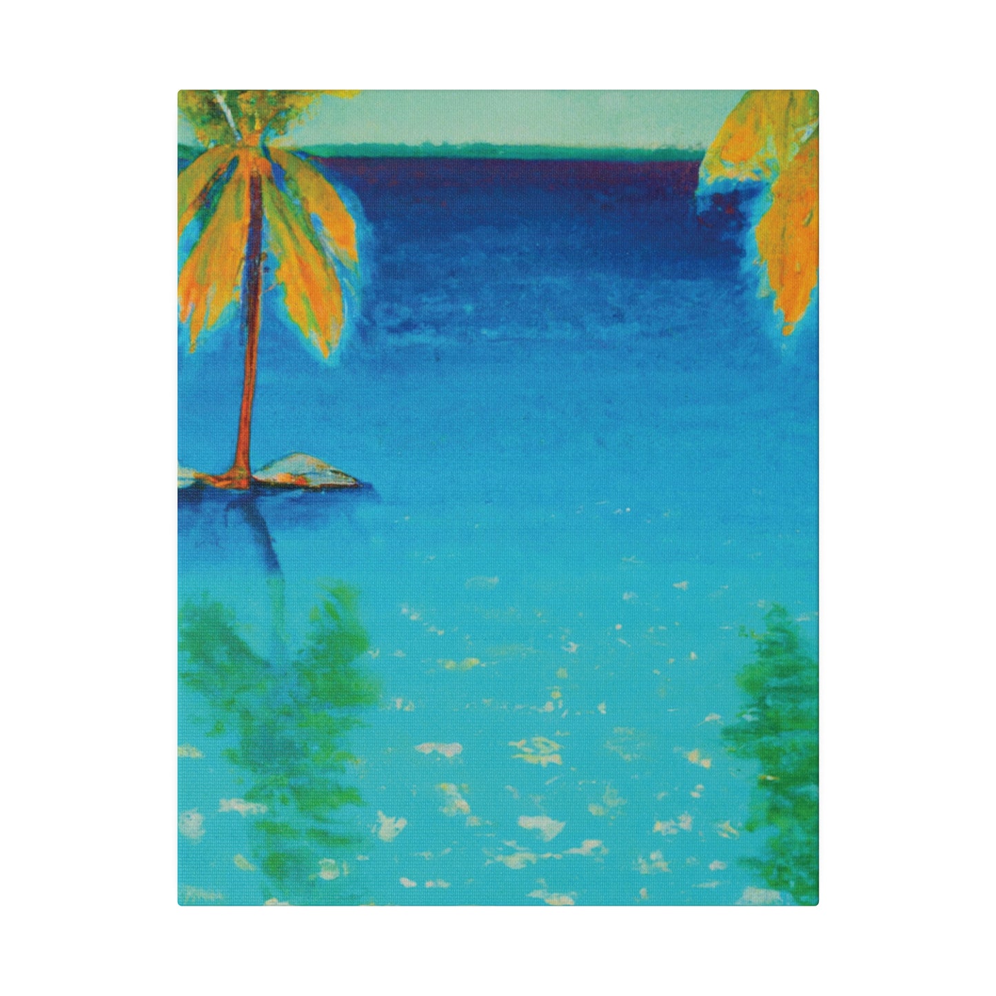 9234A - Bahamas Ocean Painting Print | Bahamas | Ocean | Beach | Poster | Home Decor | Wall Art | Canvas