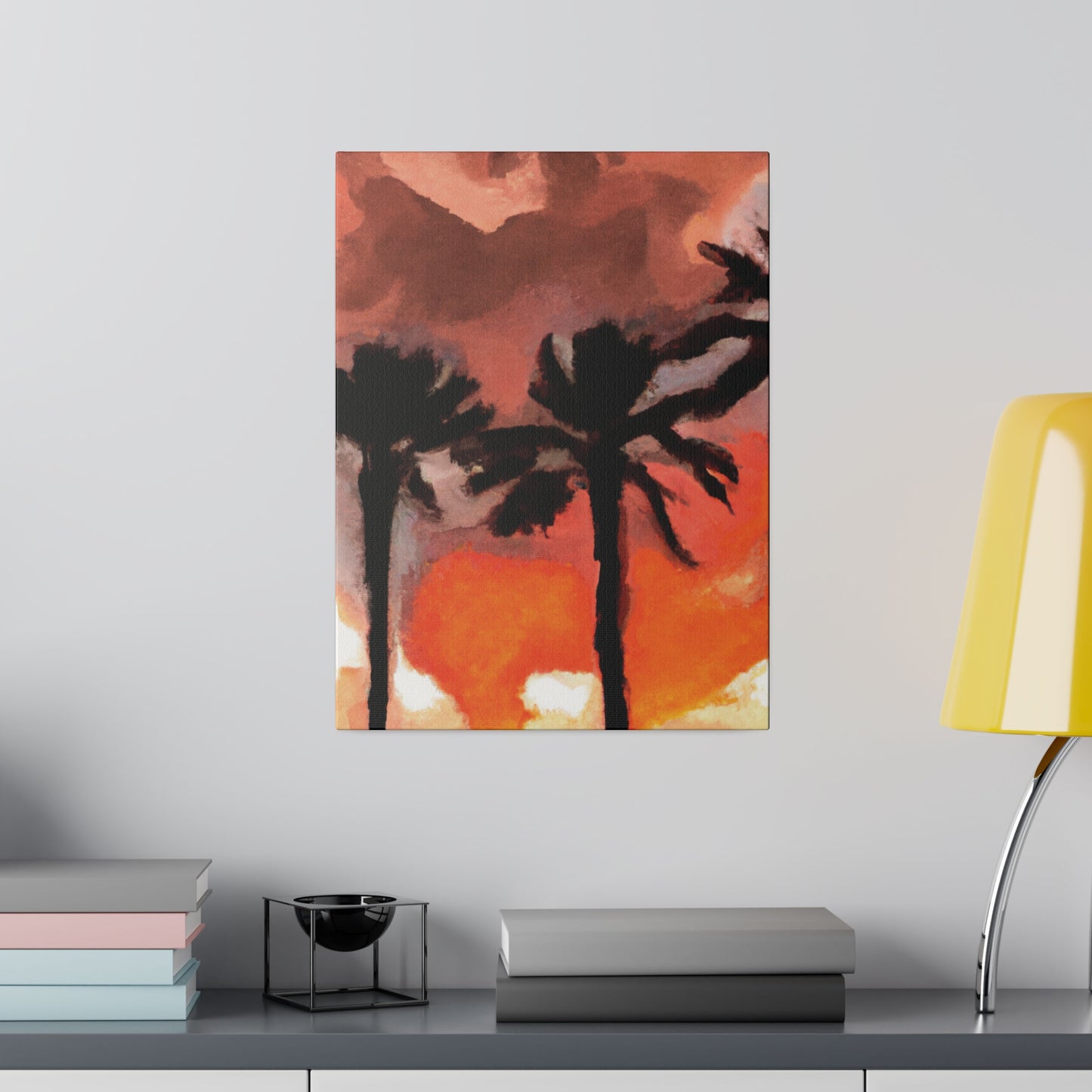 9073X - Miami Beach Sunset Painting Print | Miami | Beach | Sunset | Poster | Home Decor | Wall Art | Canvas