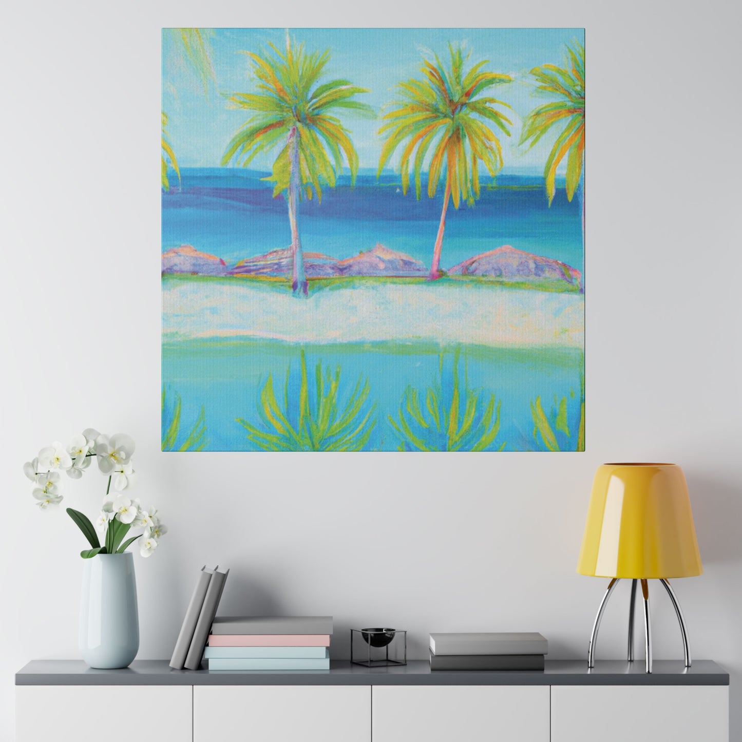 7646F - Bahamas Ocean Painting Print | Bahamas | Ocean | Beach | Poster | Home Decor | Wall Art | Canvas