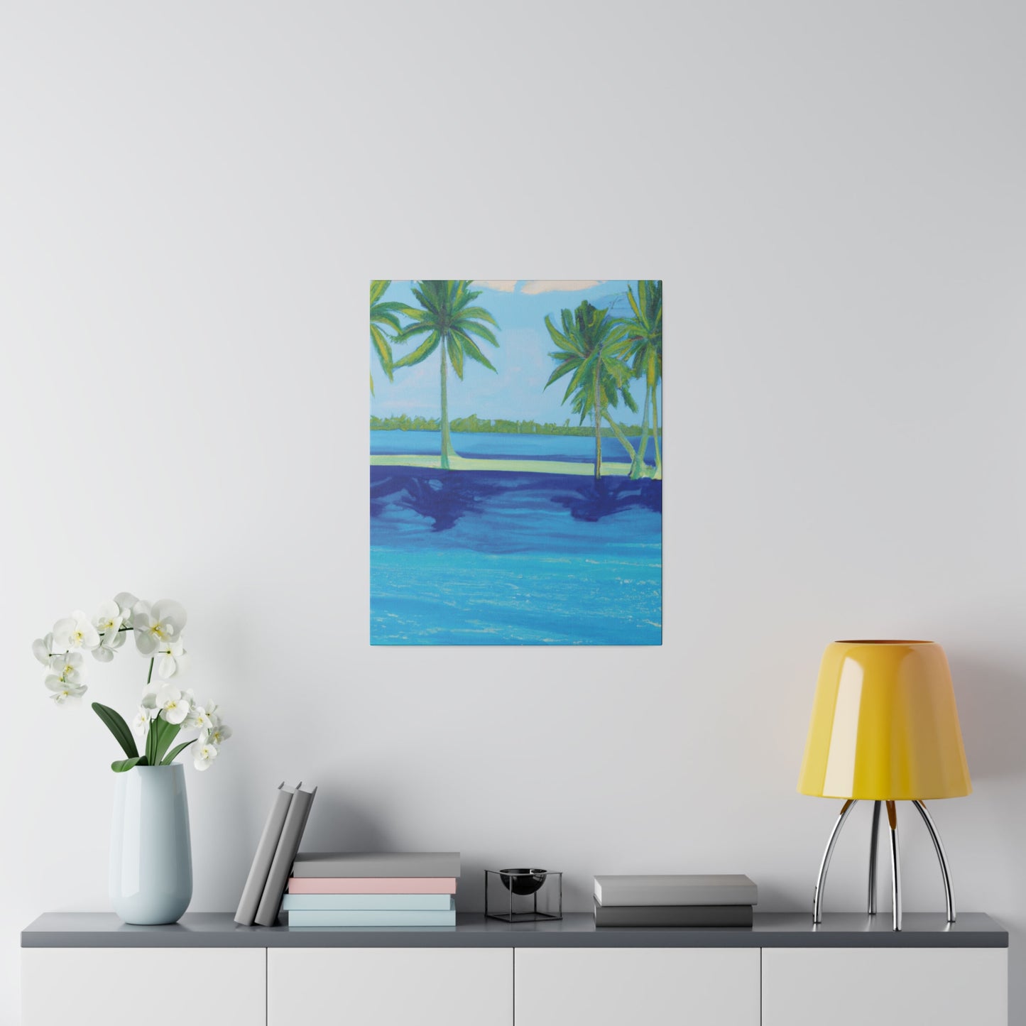 9589F - Bahamas Ocean Painting Print | Bahamas | Ocean | Beach | Poster | Home Decor | Wall Art | Canvas