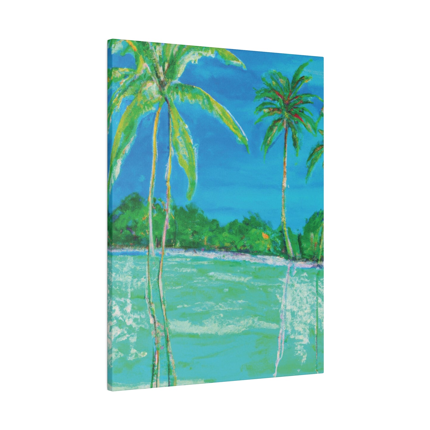 5185A - Bahamas Ocean Painting Print | Bahamas | Ocean | Beach | Poster | Home Decor | Wall Art | Canvas