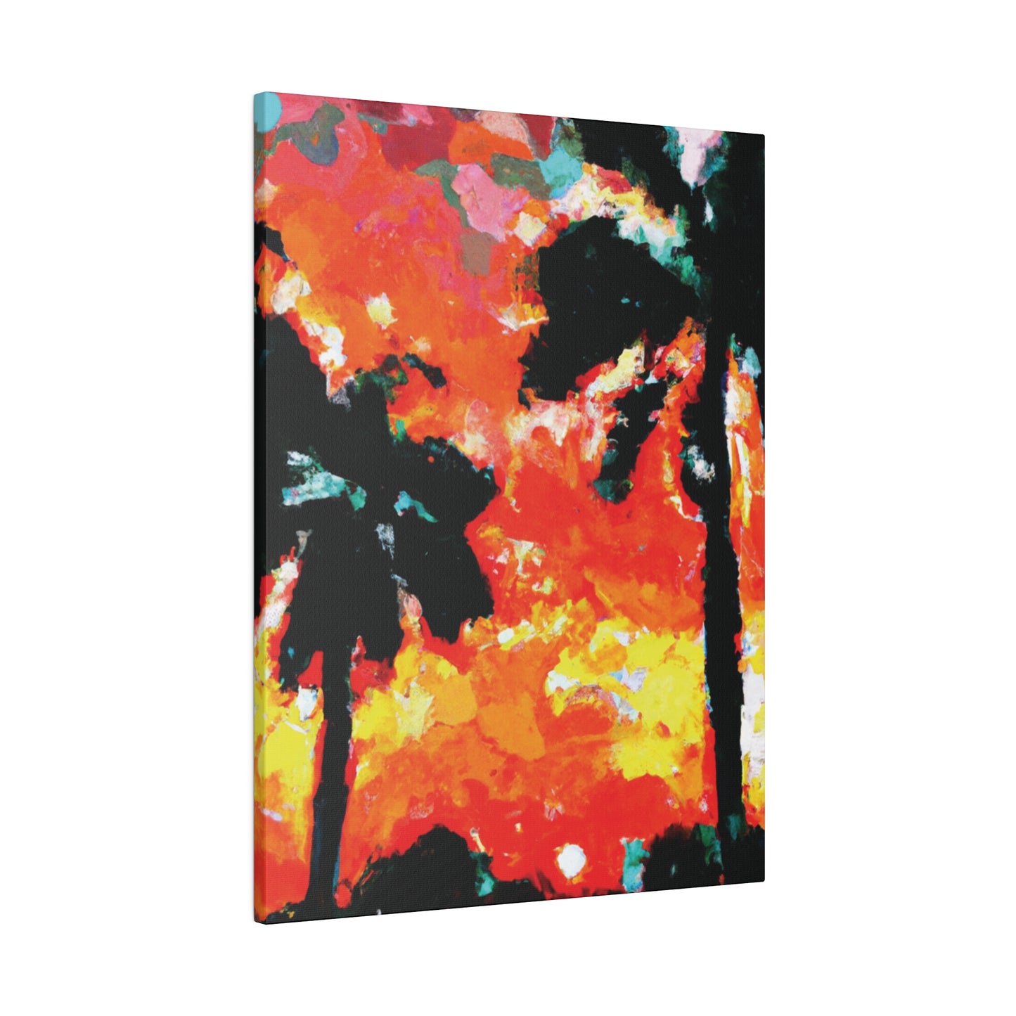 8653O - Miami Beach Sunset Painting Print | Miami | Beach | Sunset | Poster | Home Decor | Wall Art | Canvas