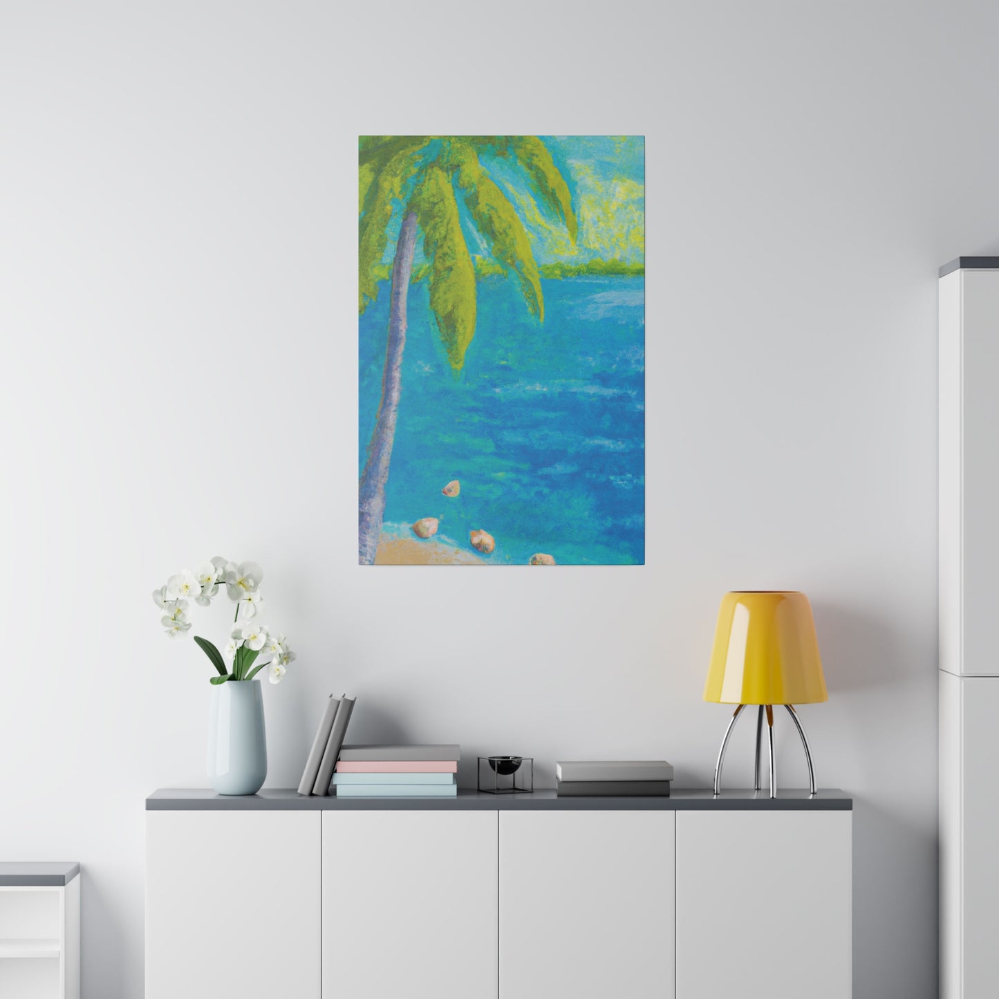 8812F - Bahamas Ocean Painting Print | Bahamas | Ocean | Beach | Poster | Home Decor | Wall Art | Canvas