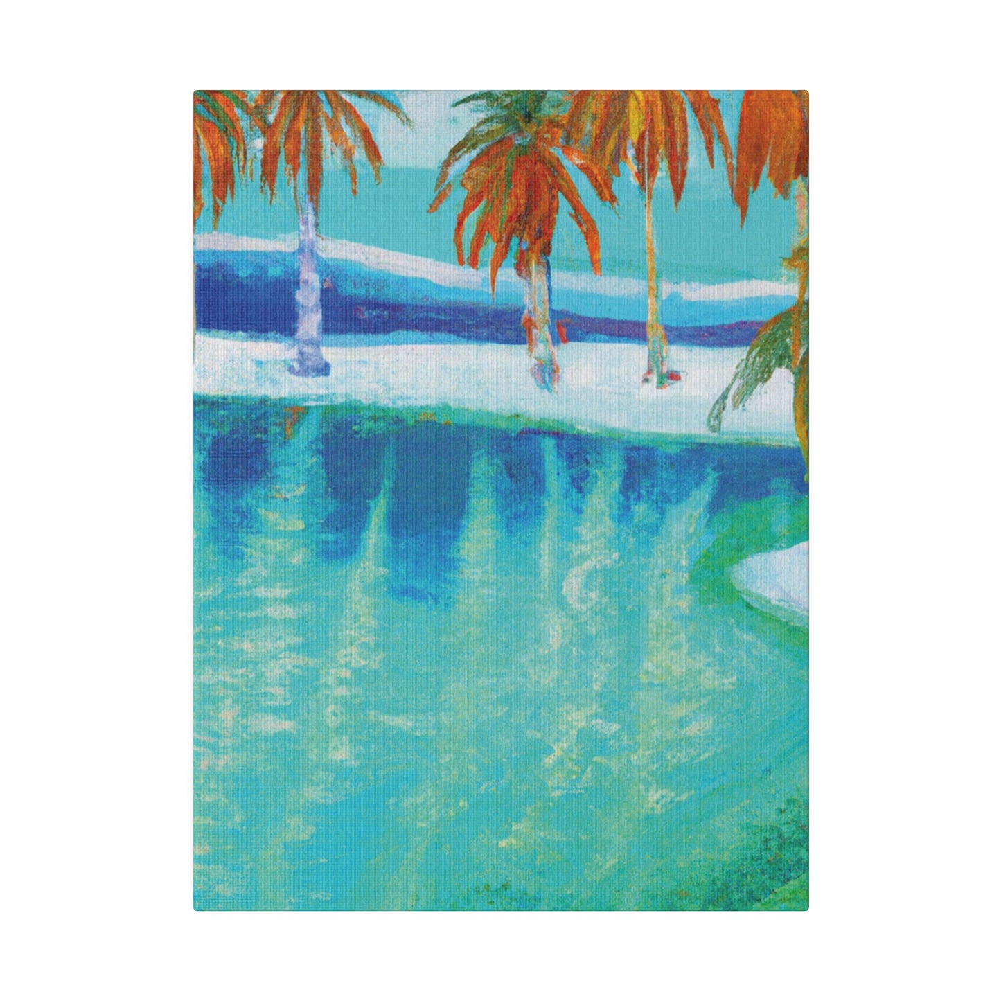 4240X - Bahamas Ocean Painting Print | Bahamas | Ocean | Beach | Poster | Home Decor | Wall Art | Canvas