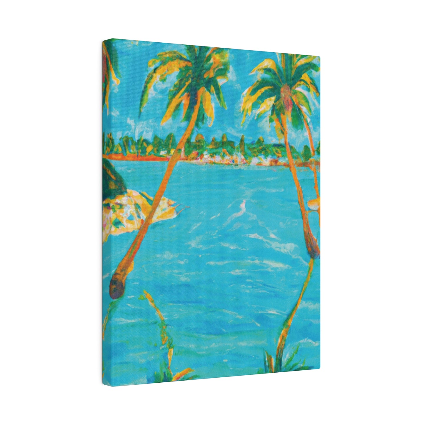 4338G - Bahamas Ocean Painting Print | Bahamas | Ocean | Beach | Poster | Home Decor | Wall Art | Canvas