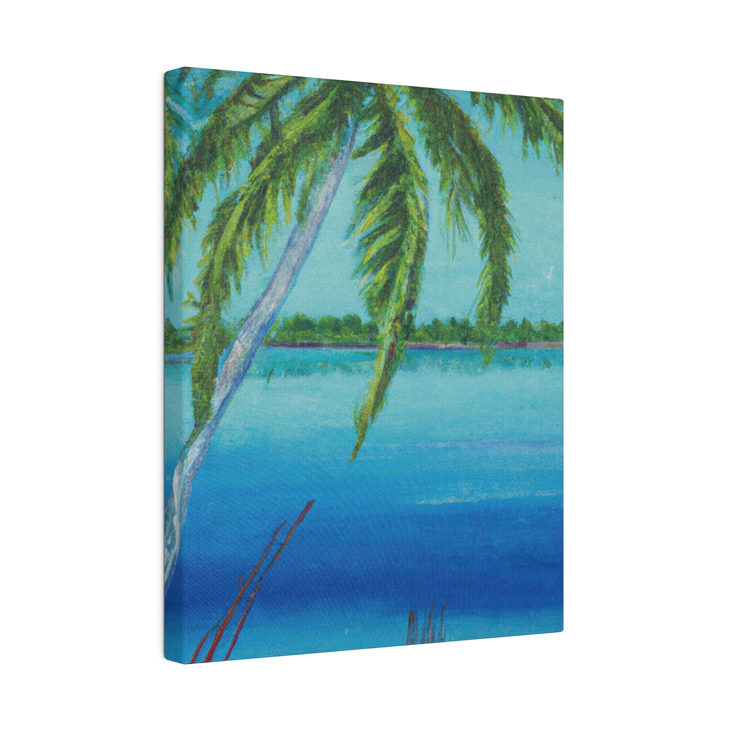 6874M - Bahamas Ocean Painting Print | Bahamas | Ocean | Beach | Poster | Home Decor | Wall Art | Canvas