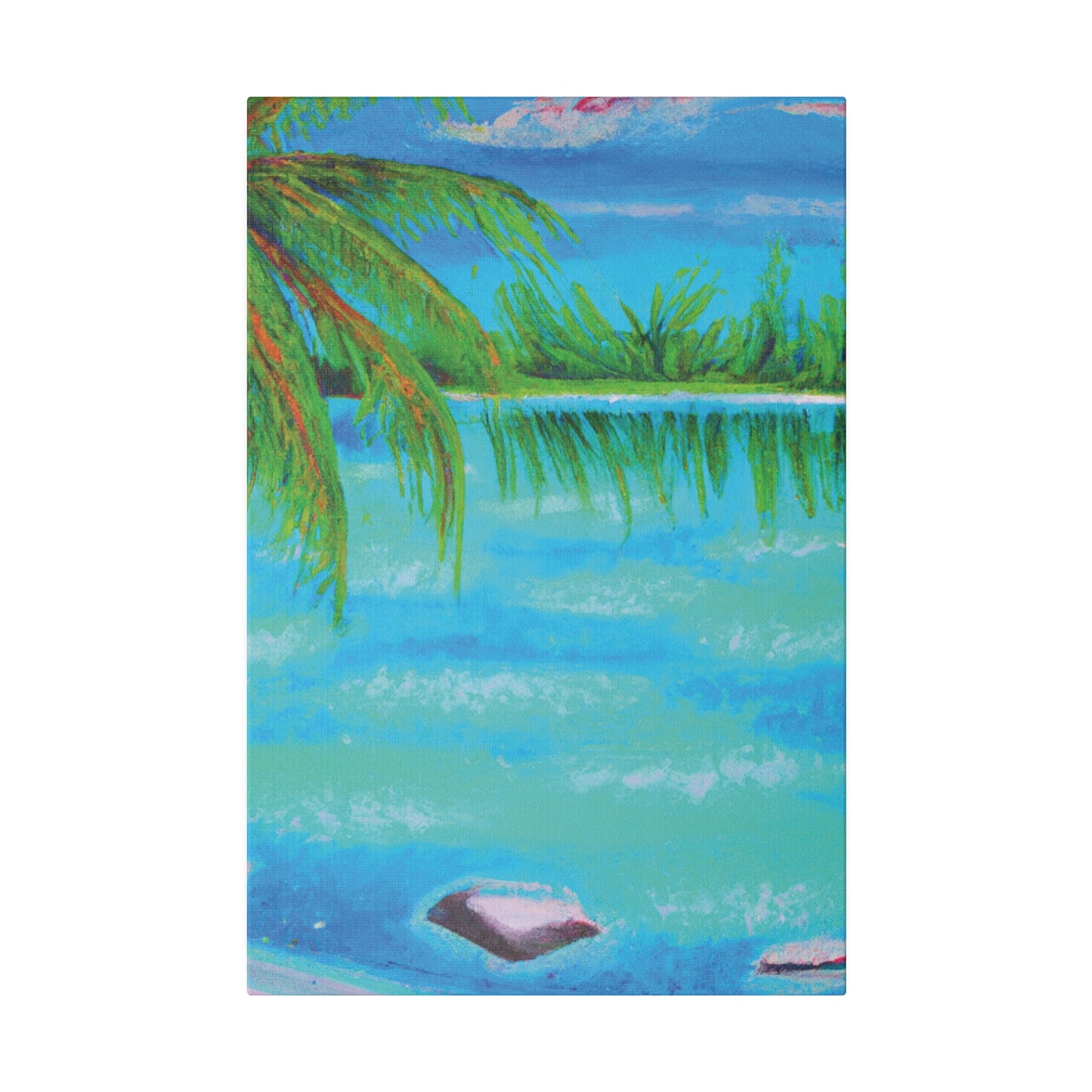 5279Q - Bahamas Ocean Painting Print | Bahamas | Ocean | Beach | Poster | Home Decor | Wall Art | Canvas