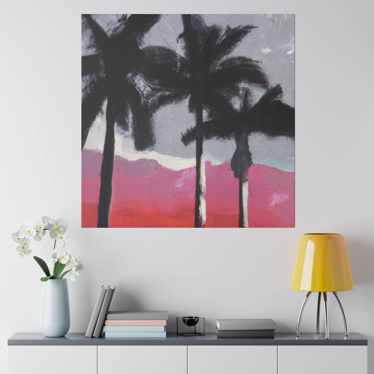 4367X - Miami Beach Sunset Painting Print | Miami | Beach | Sunset | Poster | Home Decor | Wall Art | Canvas