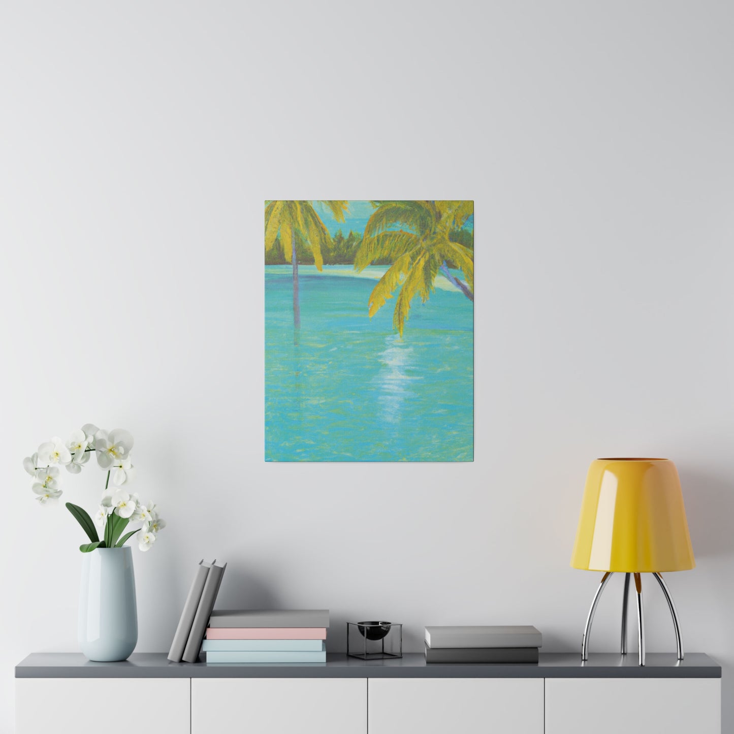 3412M - Bahamas Ocean Painting Print | Bahamas | Ocean | Beach | Poster | Home Decor | Wall Art | Canvas