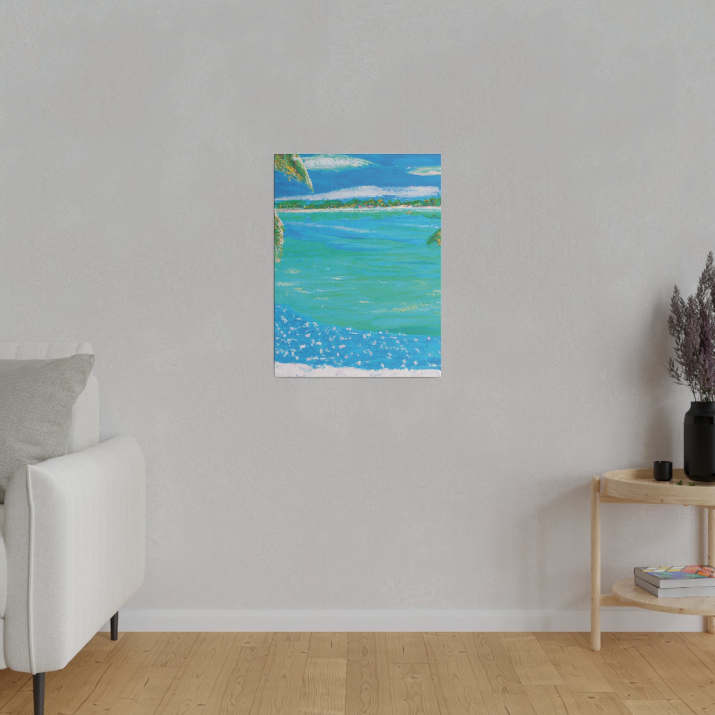 4740W - Bahamas Ocean Painting Print | Bahamas | Ocean | Beach | Poster | Home Decor | Wall Art | Canvas