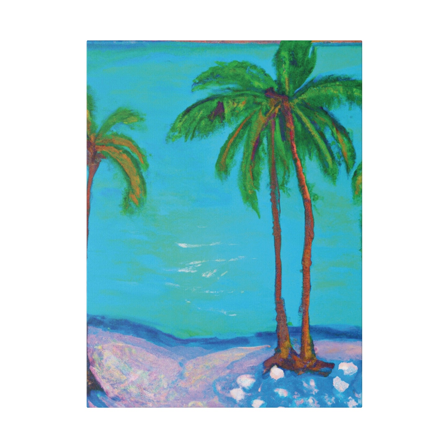 5029K - Bahamas Ocean Painting Print | Bahamas | Ocean | Beach | Poster | Home Decor | Wall Art | Canvas