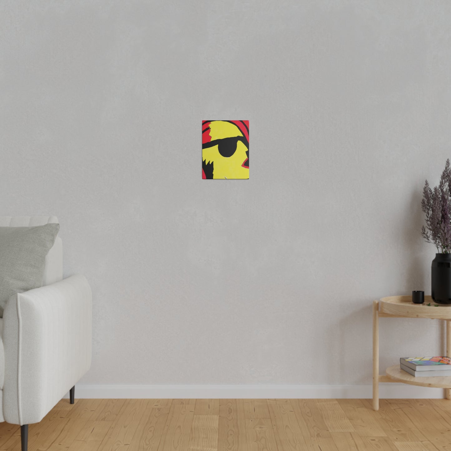 9456P - Rockstar Painting Print | Face | Abstract | Poster | Home Decor | Wall Art | Music Art | Canvas