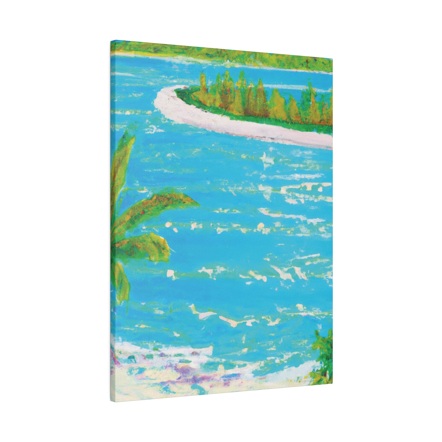 9555G - Bahamas Ocean Painting Print | Bahamas | Ocean | Beach | Poster | Home Decor | Wall Art | Canvas