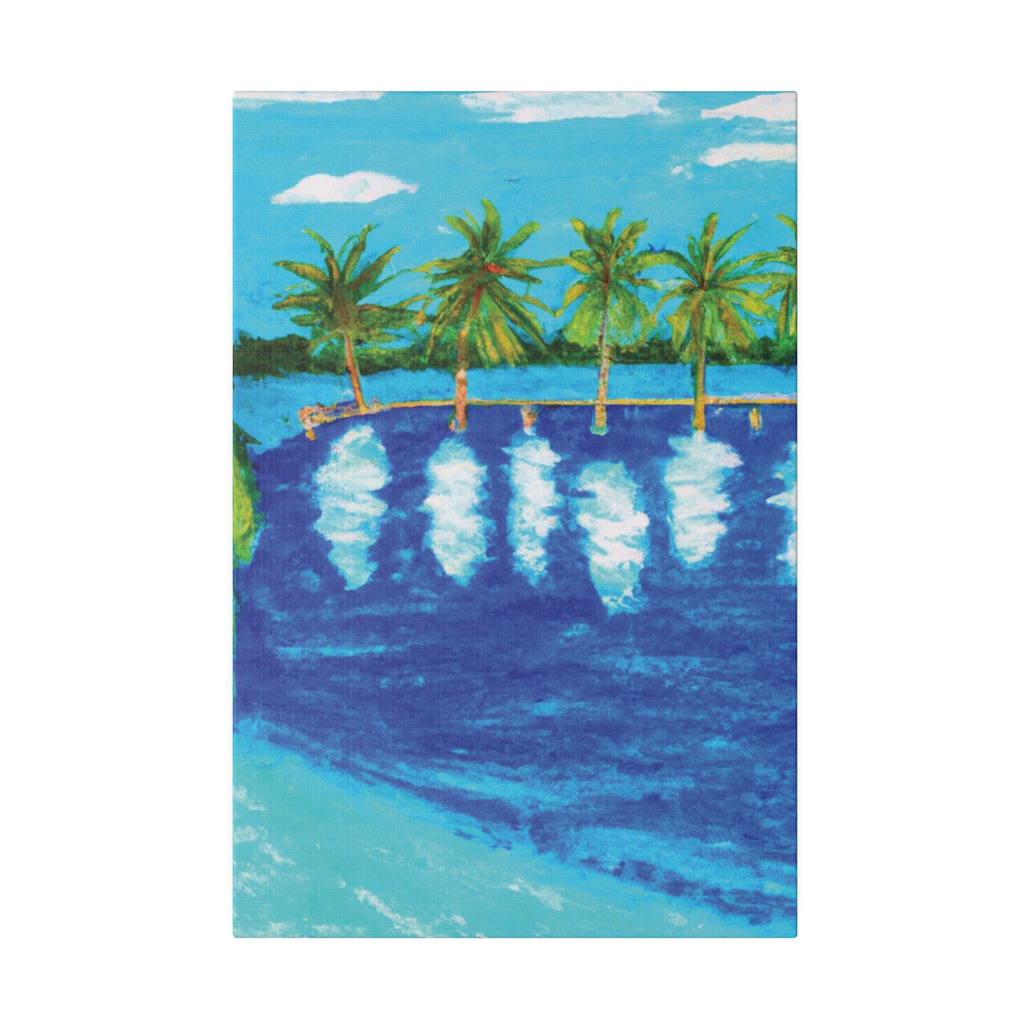 7996V - Bahamas Ocean Painting Print | Bahamas | Ocean | Beach | Poster | Home Decor | Wall Art | Canvas