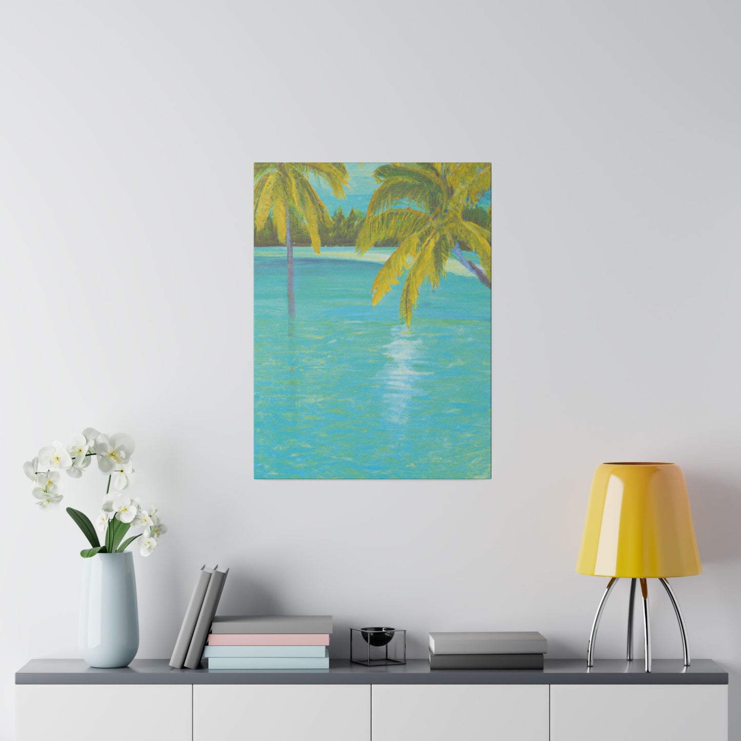 3412M - Bahamas Ocean Painting Print | Bahamas | Ocean | Beach | Poster | Home Decor | Wall Art | Canvas