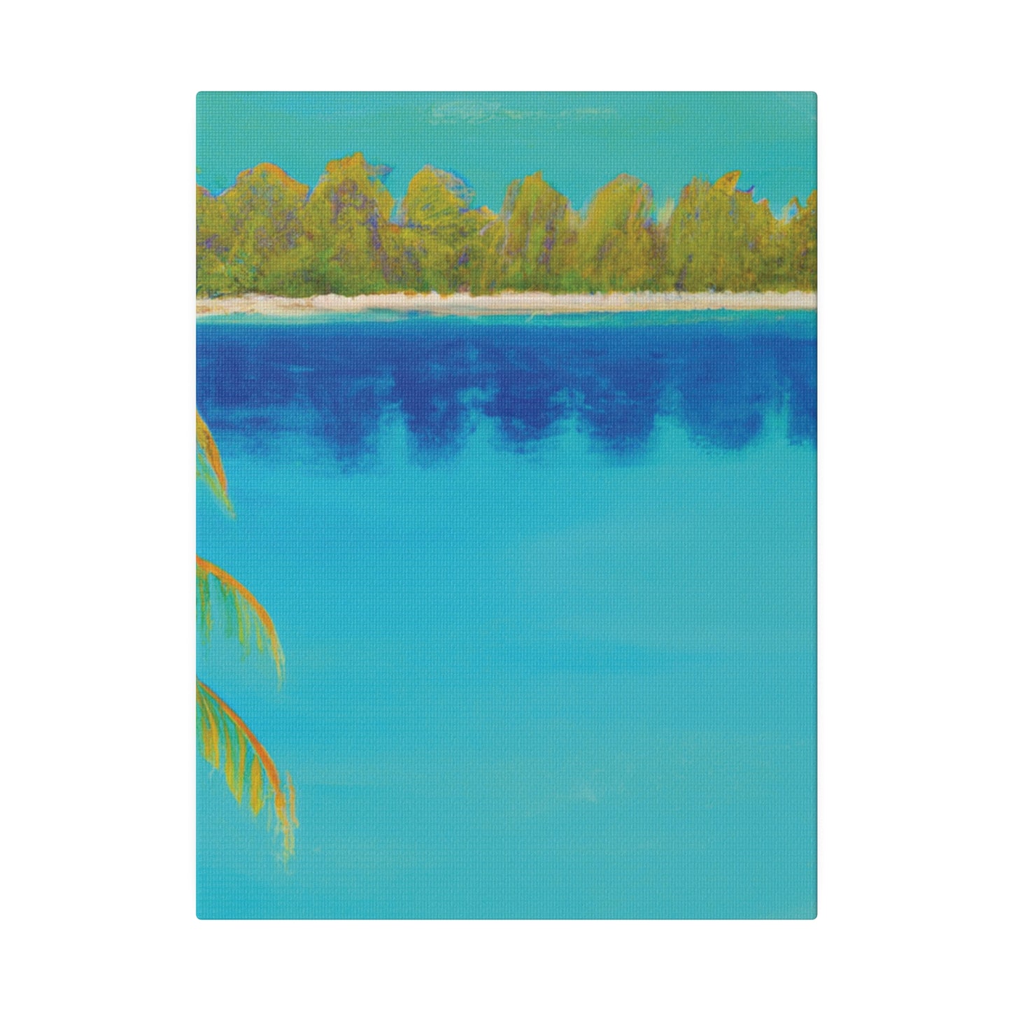 9134K - Bahamas Ocean Painting Print | Bahamas | Ocean | Beach | Poster | Home Decor | Wall Art | Canvas