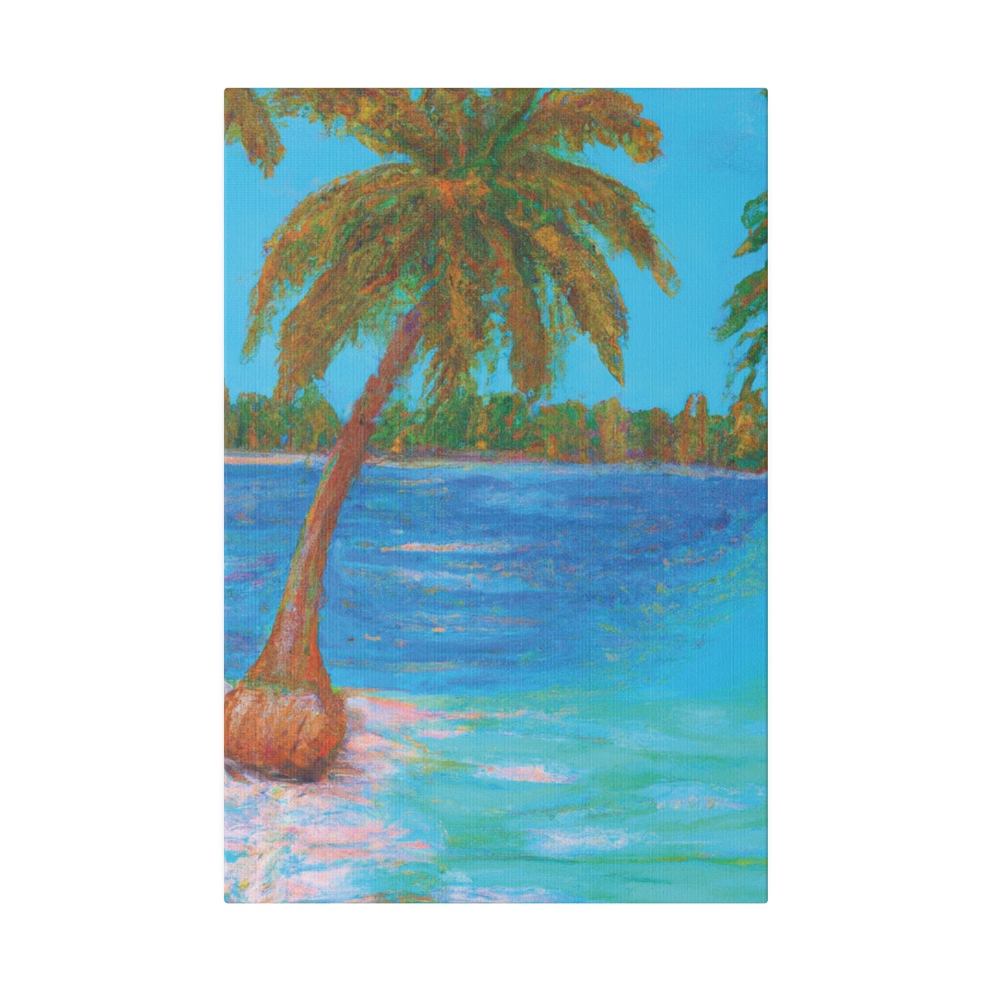 4348S - Bahamas Ocean Painting Print | Bahamas | Ocean | Beach | Poster | Home Decor | Wall Art | Canvas