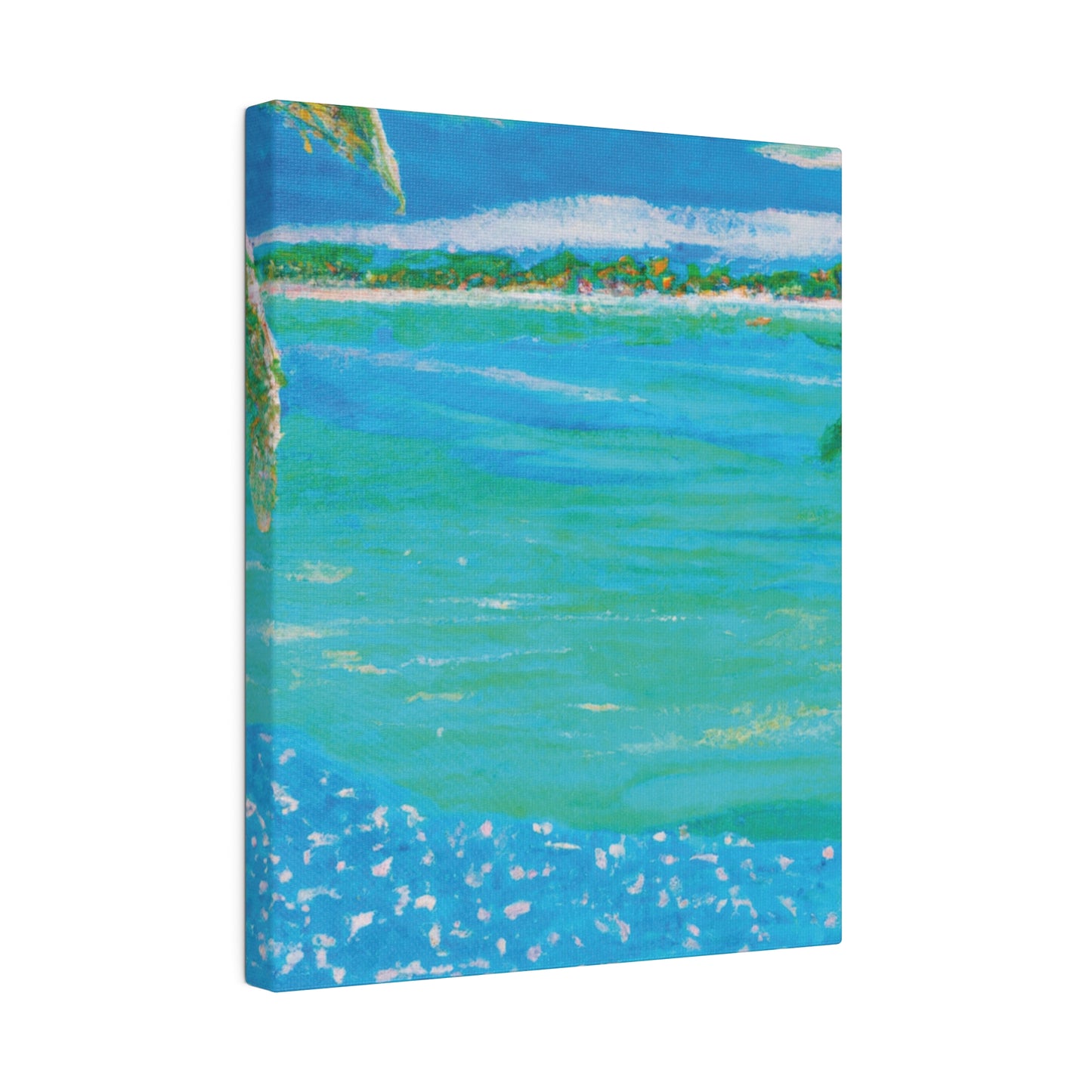 4740W - Bahamas Ocean Painting Print | Bahamas | Ocean | Beach | Poster | Home Decor | Wall Art | Canvas