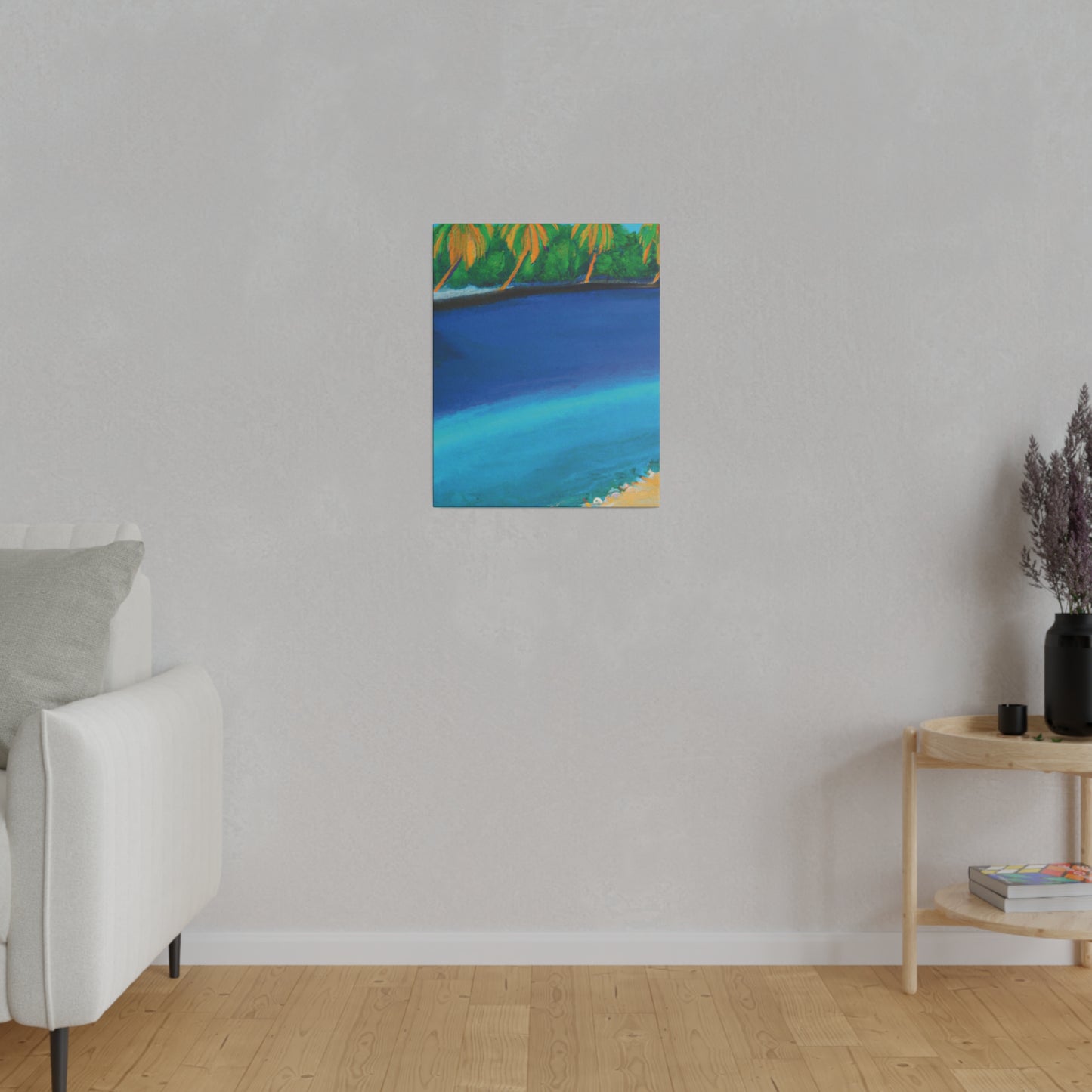 4195T - Bahamas Ocean Painting Print | Bahamas | Ocean | Beach | Poster | Home Decor | Wall Art | Canvas