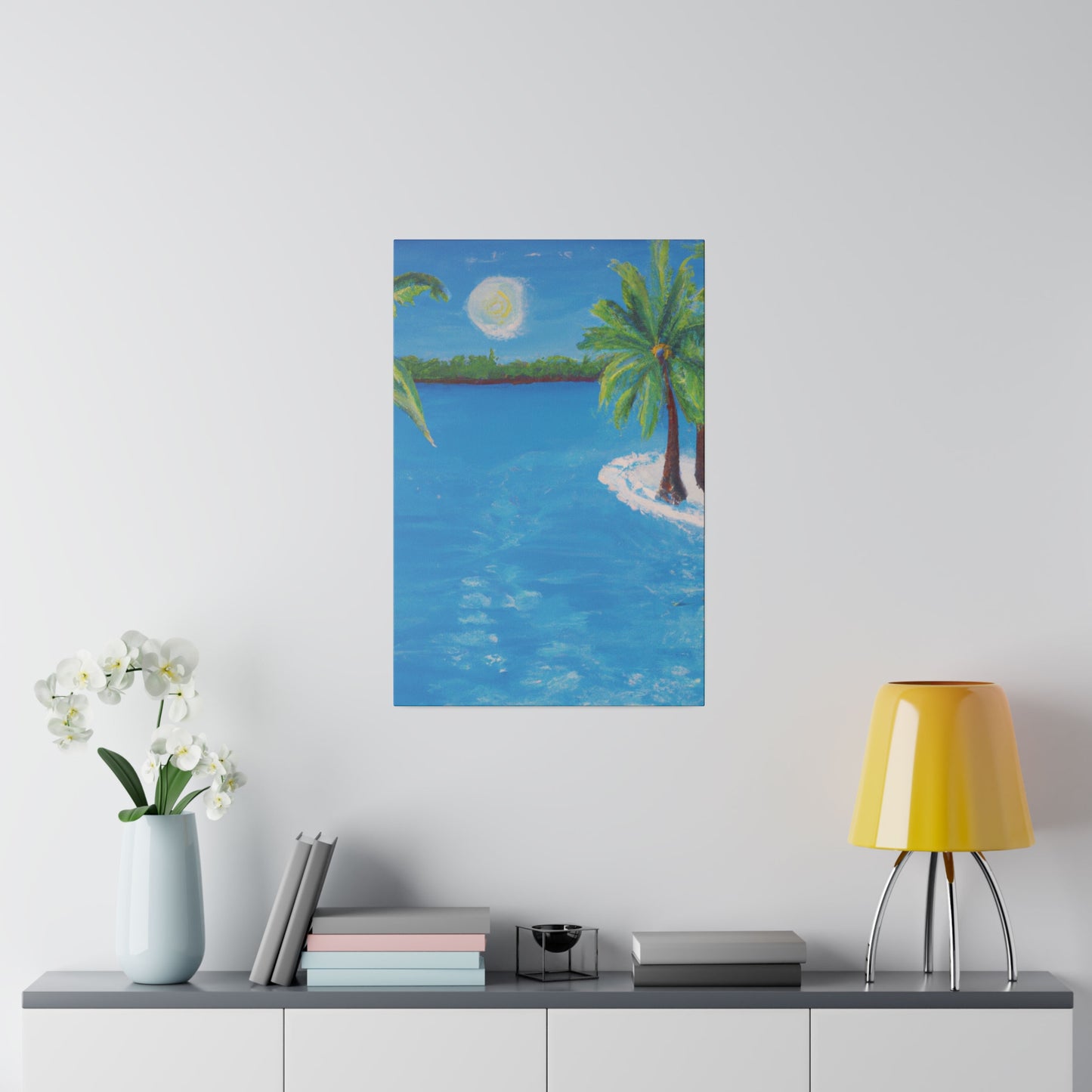 5156X - Bahamas Ocean Painting Print | Bahamas | Ocean | Beach | Poster | Home Decor | Wall Art | Canvas