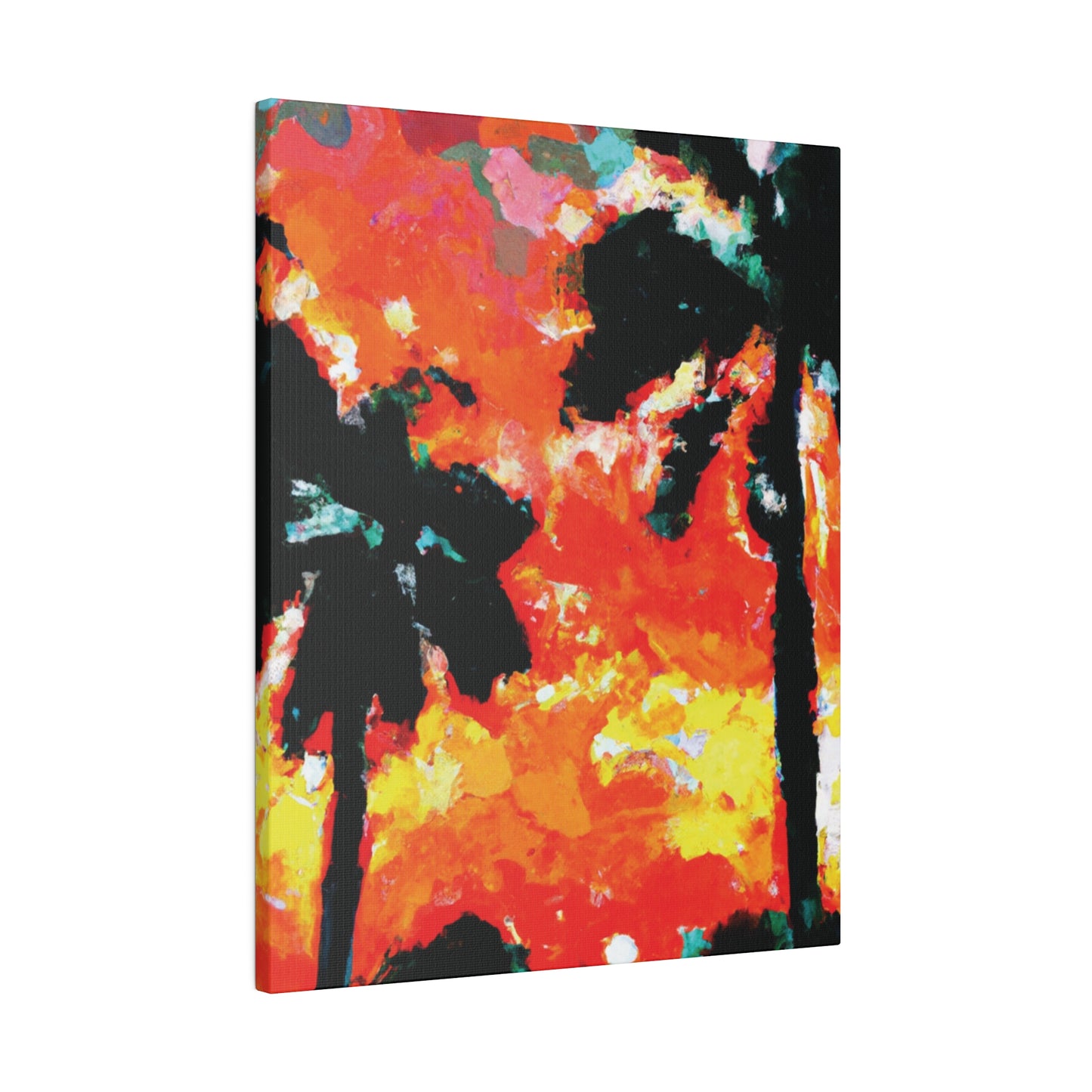 8653O - Miami Beach Sunset Painting Print | Miami | Beach | Sunset | Poster | Home Decor | Wall Art | Canvas