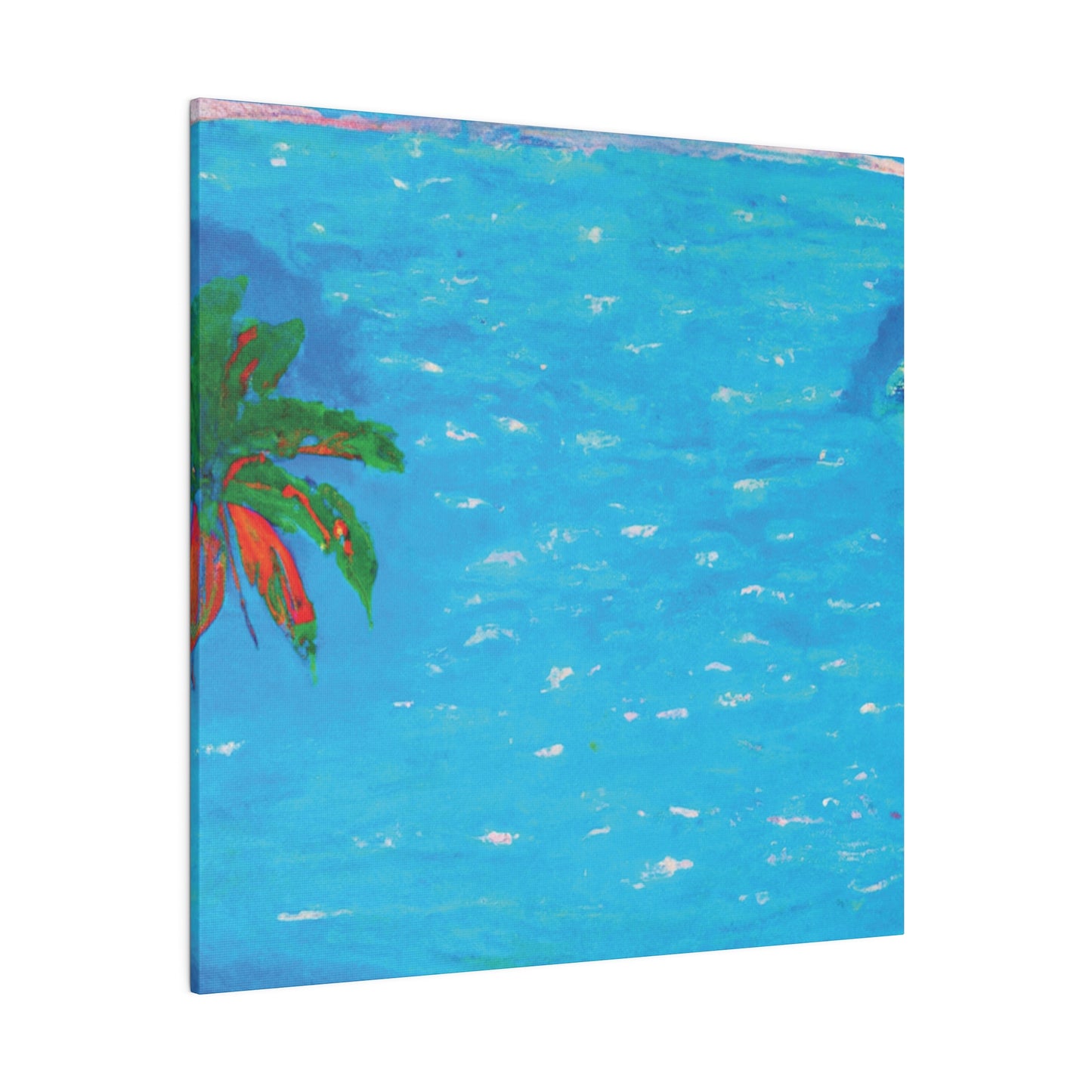 5286G - Bahamas Ocean Painting Print | Bahamas | Ocean | Beach | Poster | Home Decor | Wall Art | Canvas